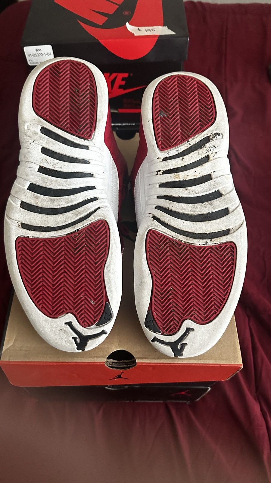 Jordan Brand Jordan 12 Retro Gym Red Size US 9.5 / EU 42-43 - 2 Thumbnail