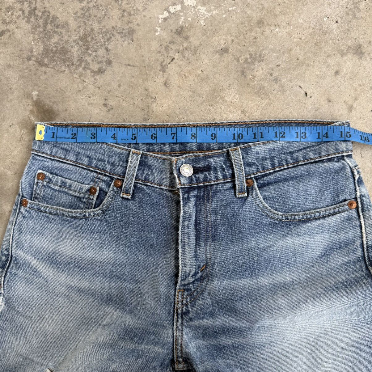 Levi's W30x30.5 Vintage Levi's 511 Faded Ripped Denim Jean Pants Size US 30 / EU 46 - 7 Thumbnail