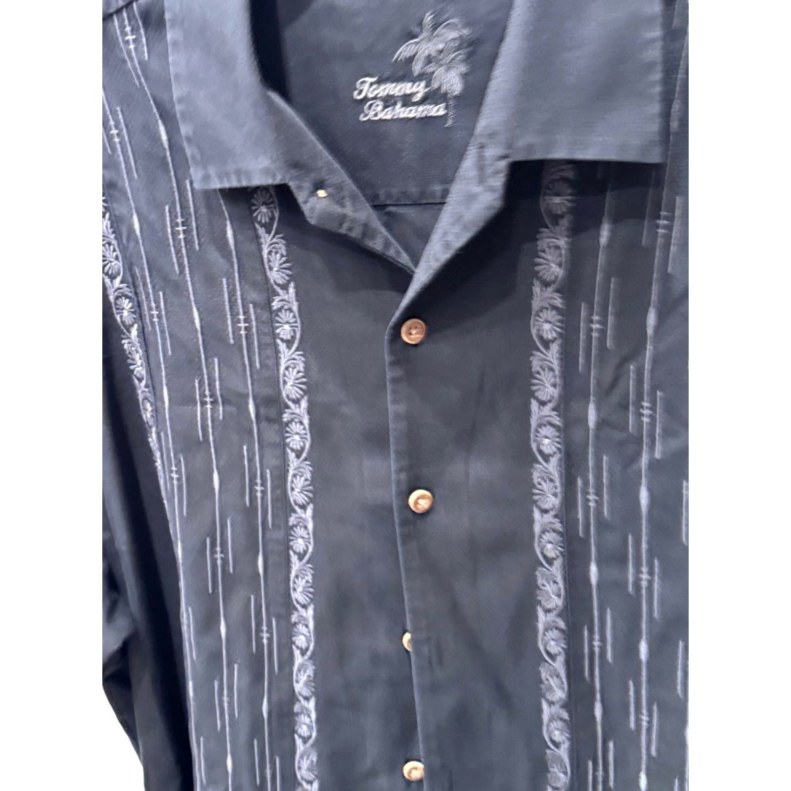 Tommy Bahama Tommy Bahama Shirt XL Front Floral Stitched SHORT SLEEVE BUTTON UP Shirt Men Multicolor - Size US XL / EU 56 / 4 - 5 Thumbnail