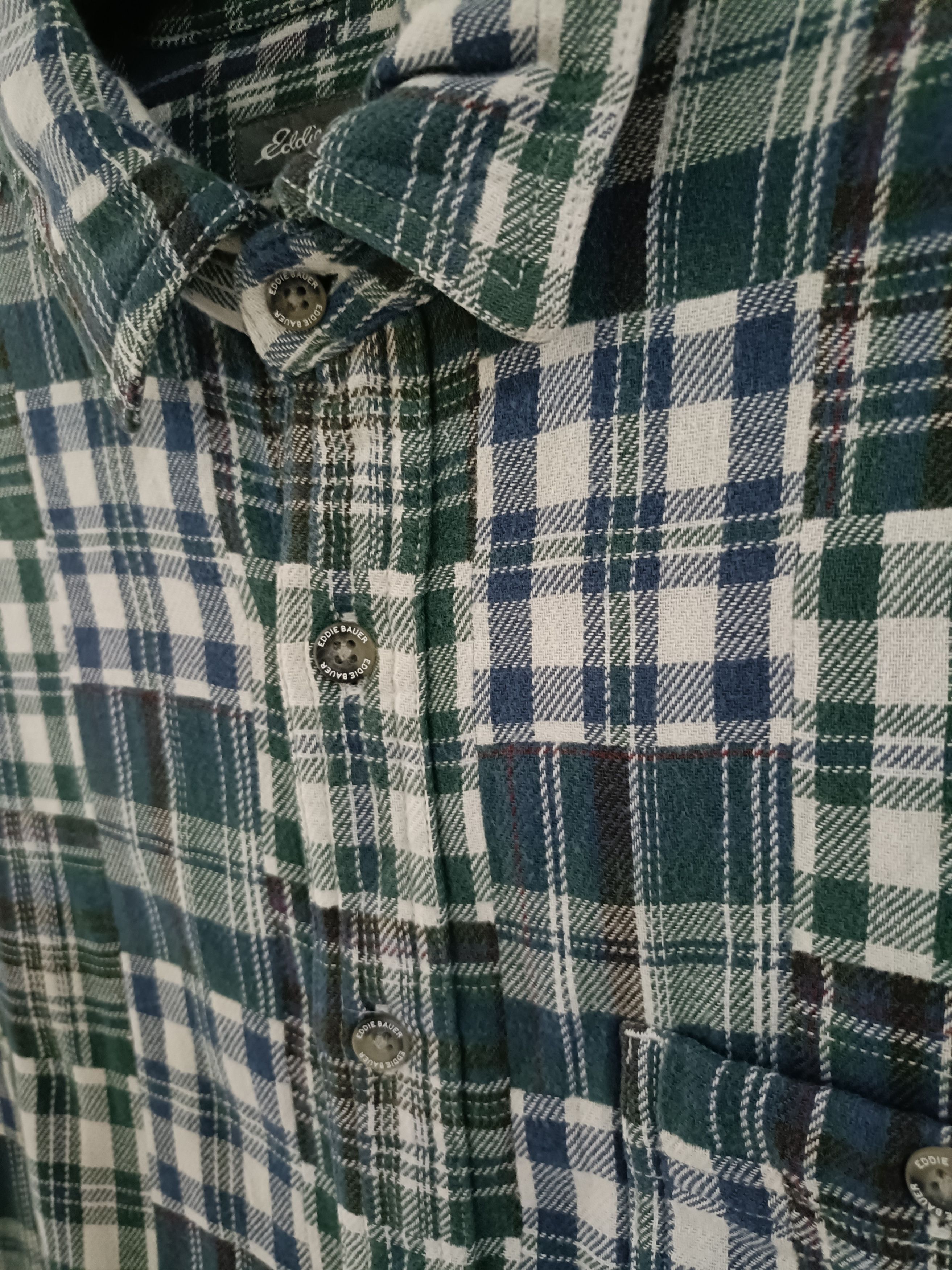 Eddie Bauer Eddie Bauer patchwork pattern flannel shirt Size US S / EU 44-46 / 1 - 4 Thumbnail