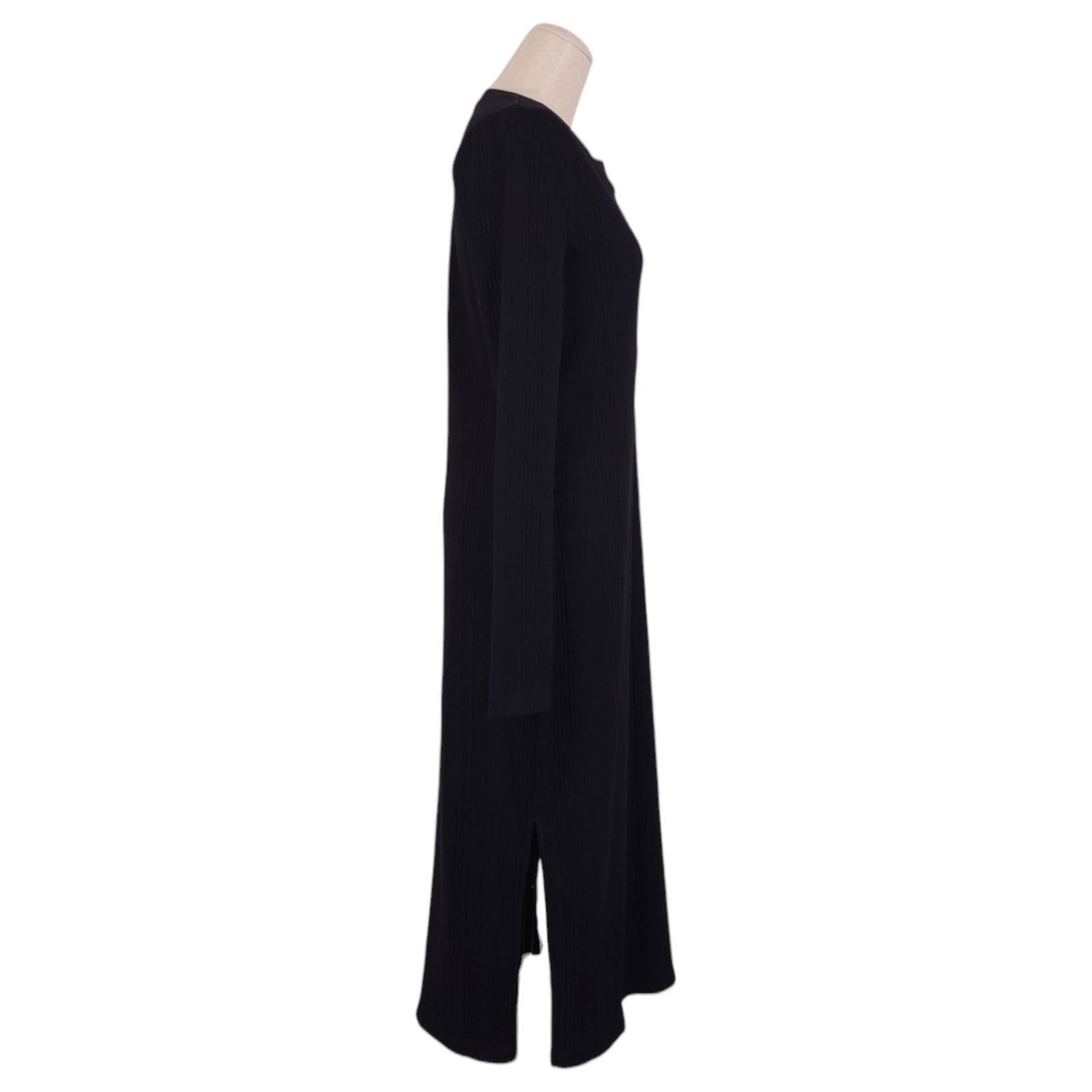 Sweaty Betty Sweaty Betty Henley Midi Dress Black Sz Medium Size M / US 6-8 / IT 42-44 - 4 Thumbnail