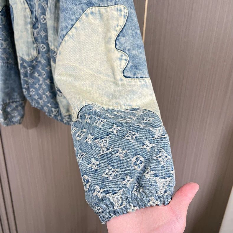 Louis Vuitton Louis Vuitton Second-generation full-print hooded denim jac Size US M / EU 48-50 / 2 - 7 Thumbnail