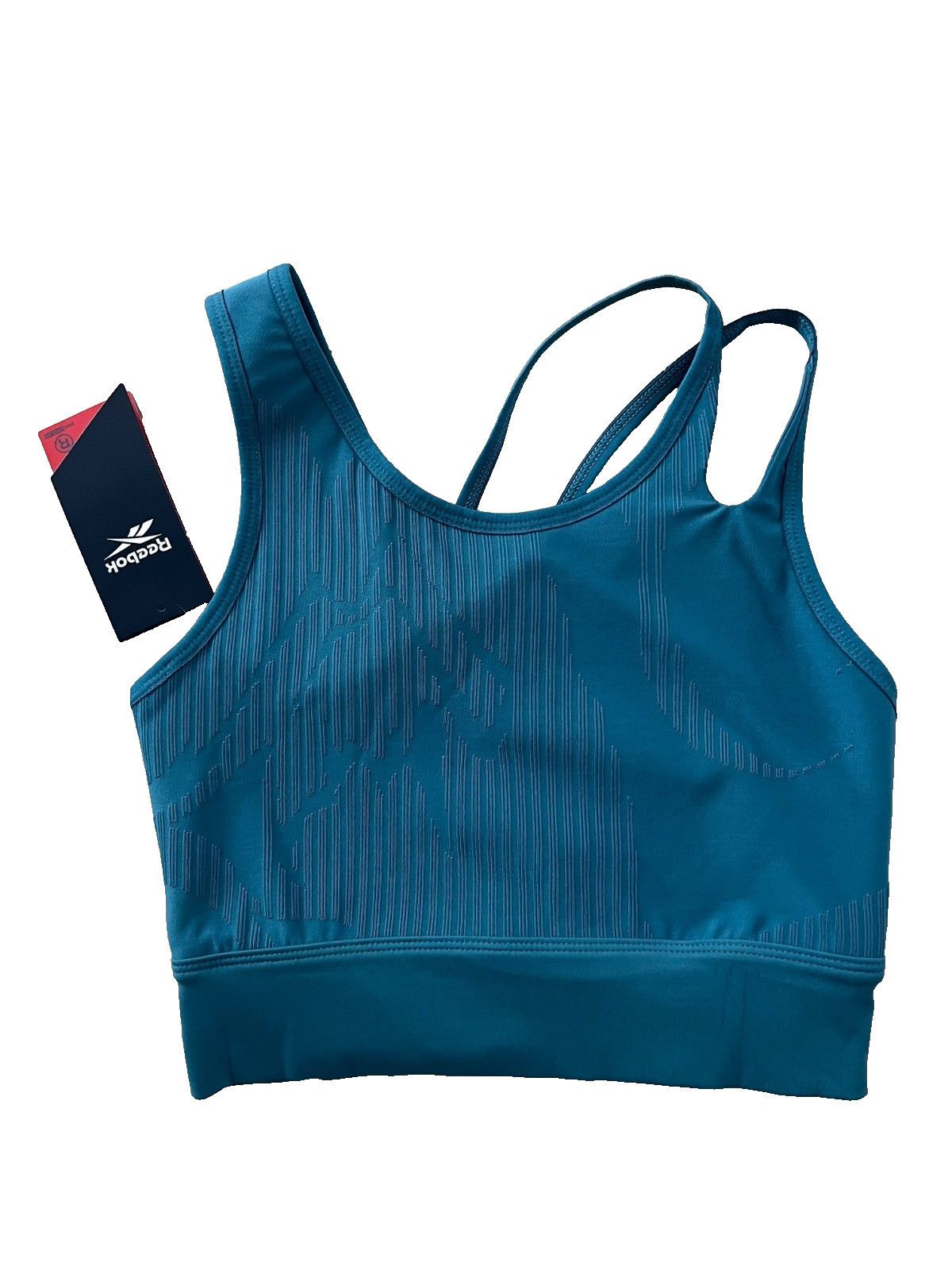 Reebok Reebok HT6110 Seamless Training Crop Top Blue ( S ) Size S / US 4 / IT 40 - 3 Thumbnail