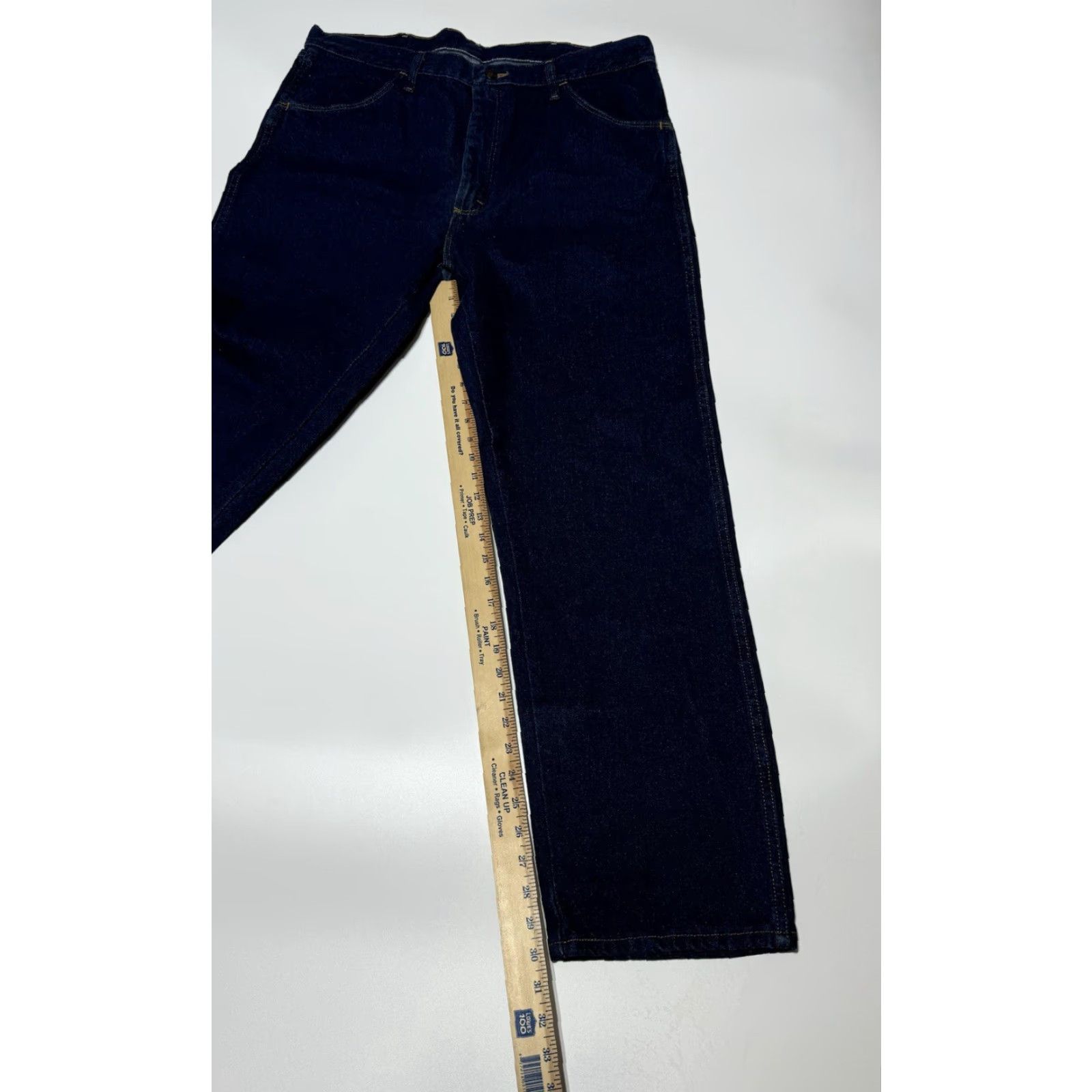 Vintage **Rustler Mens Heavyweight Blue Workwear Jeans Regular Fit 38 X 32** User: Rustler Mens Heavyweight Blue Workwear Jeans Regular Fit 38 X 32 Size US 38 / EU 54 - 5 Thumbnail