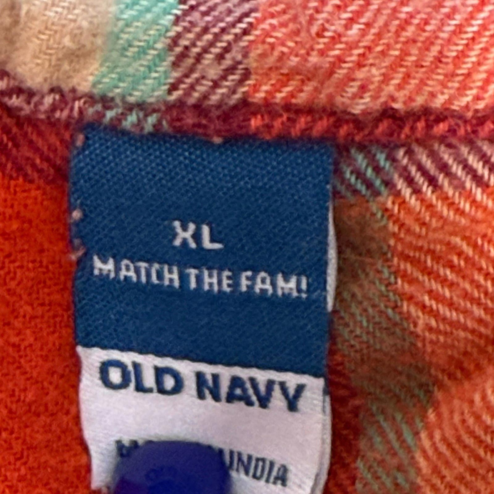 Old Navy Women’s Old Navy Plaid Pajama Set Size XL Size ONE SIZE - 4 Thumbnail