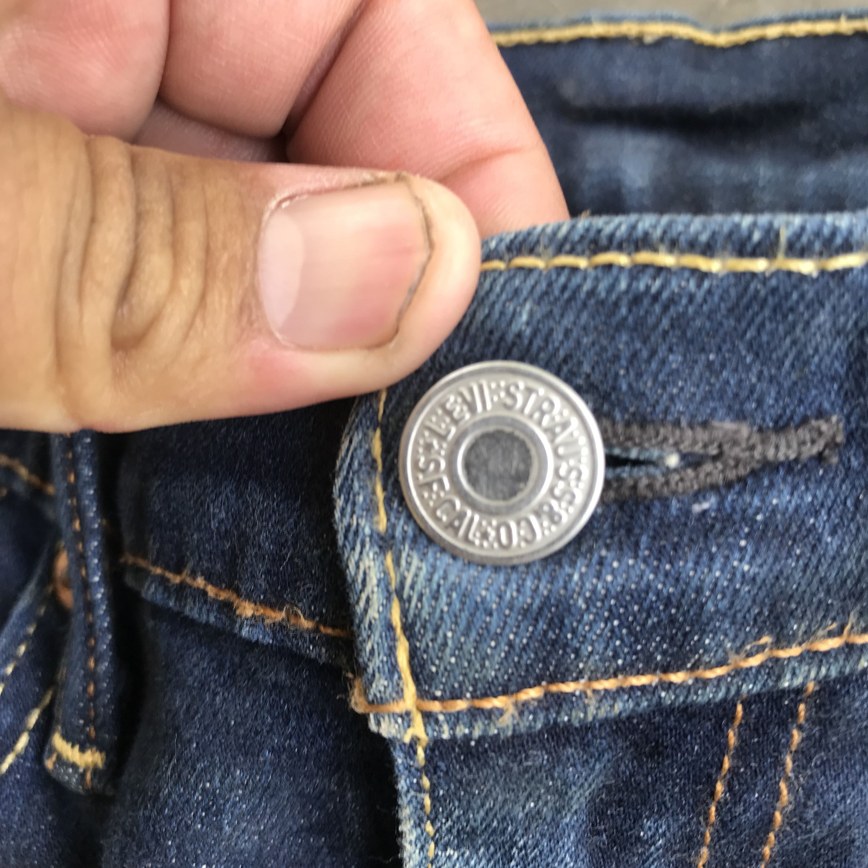 Levi's Vintage Levis 510 Distressed Denim-Size 29 Size US 29 - 11 Thumbnail