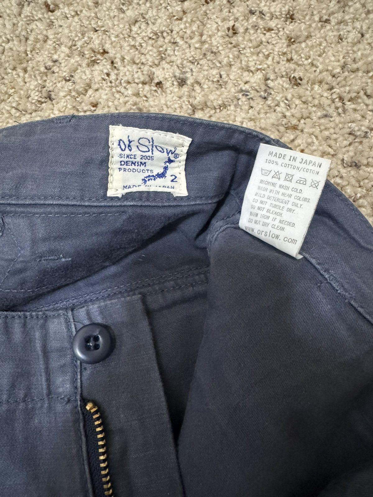 Orslow Wide leg fatigue pants Size 30" / US 8 / IT 44 - 4 Thumbnail