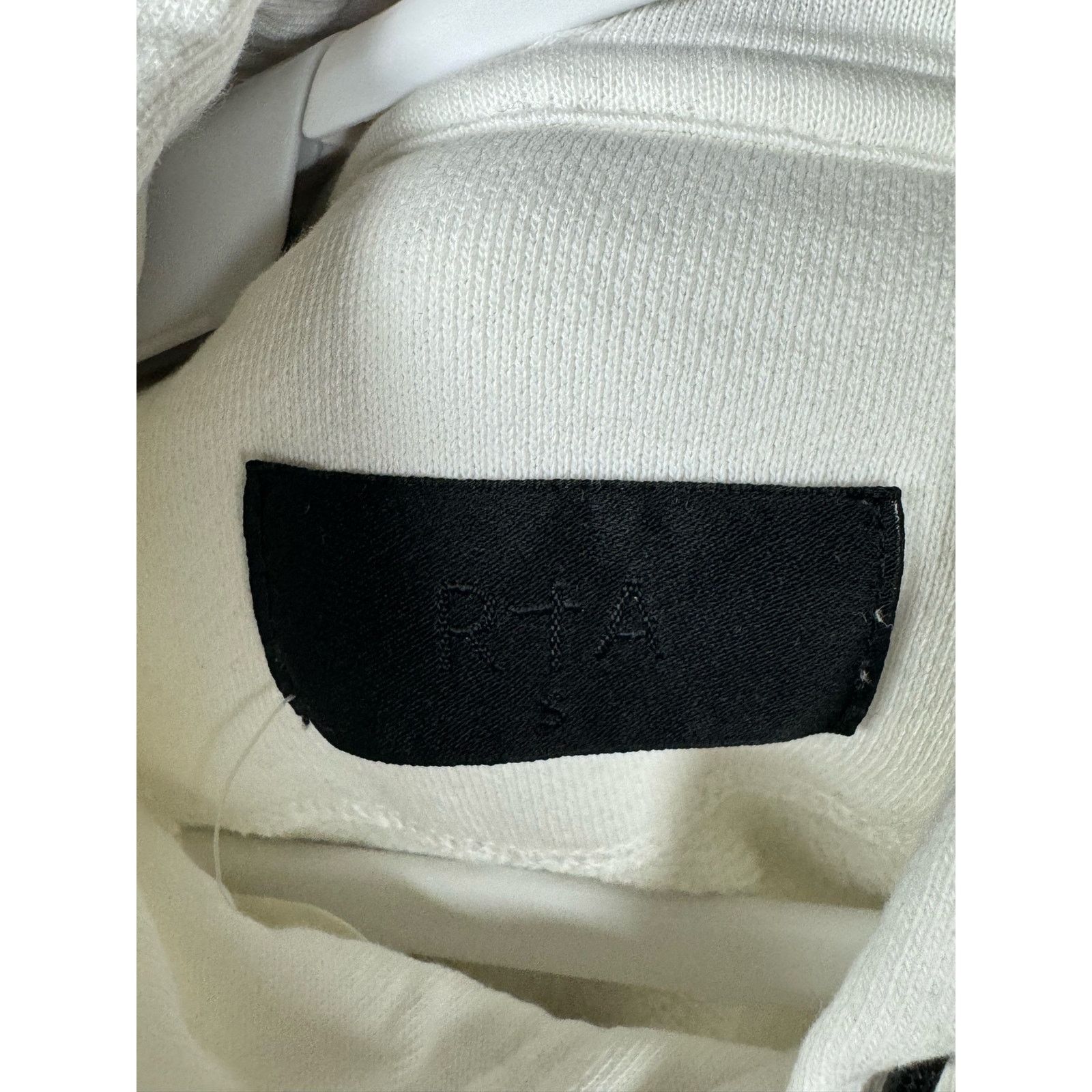 Rta RtA Black White Sinner Graphic Pullover Hoodie Streetwear S Size US S / EU 44-46 / 1 - 5 Thumbnail