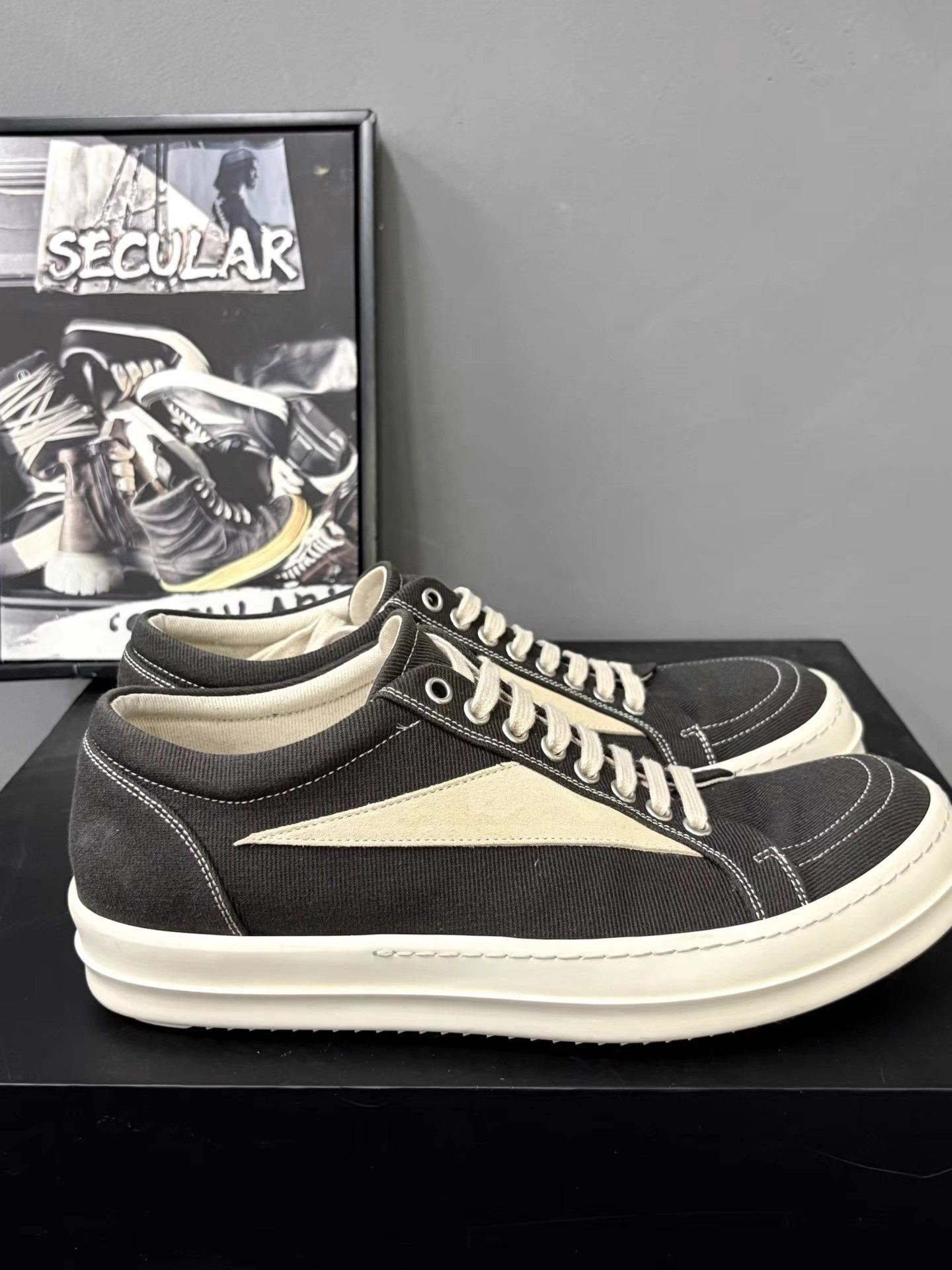Rick Owens Rick Owens RO Jumbo Vans Sneakers K34 Size US 7 / IT 37 - 4 Thumbnail