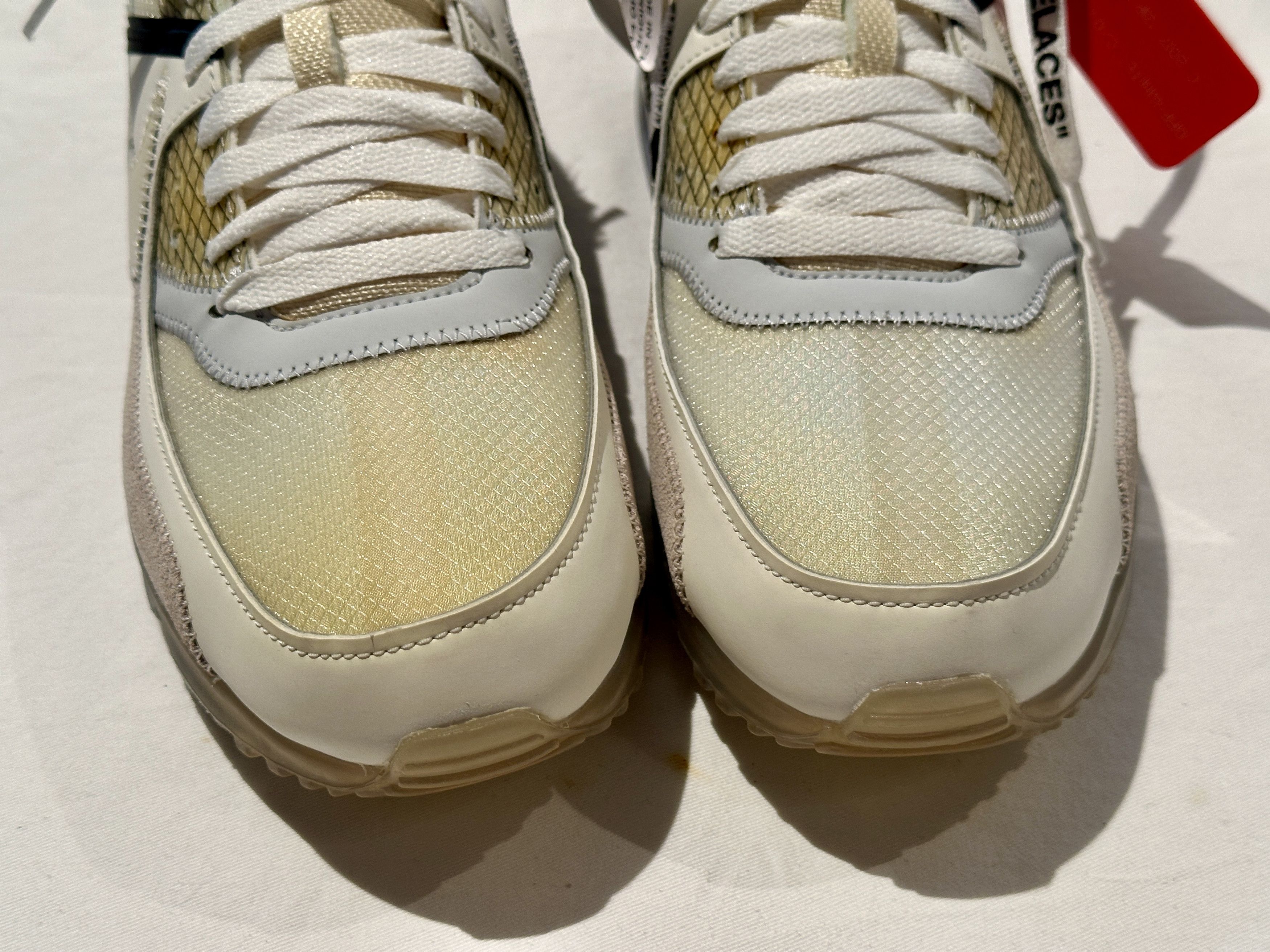 Nike × Off-White BRAND NEW *RARE* NIKE AIR MAX 90 OFF-WHTE - THE TEN SZ 11 Size US 11 / EU 44 - 9 Thumbnail