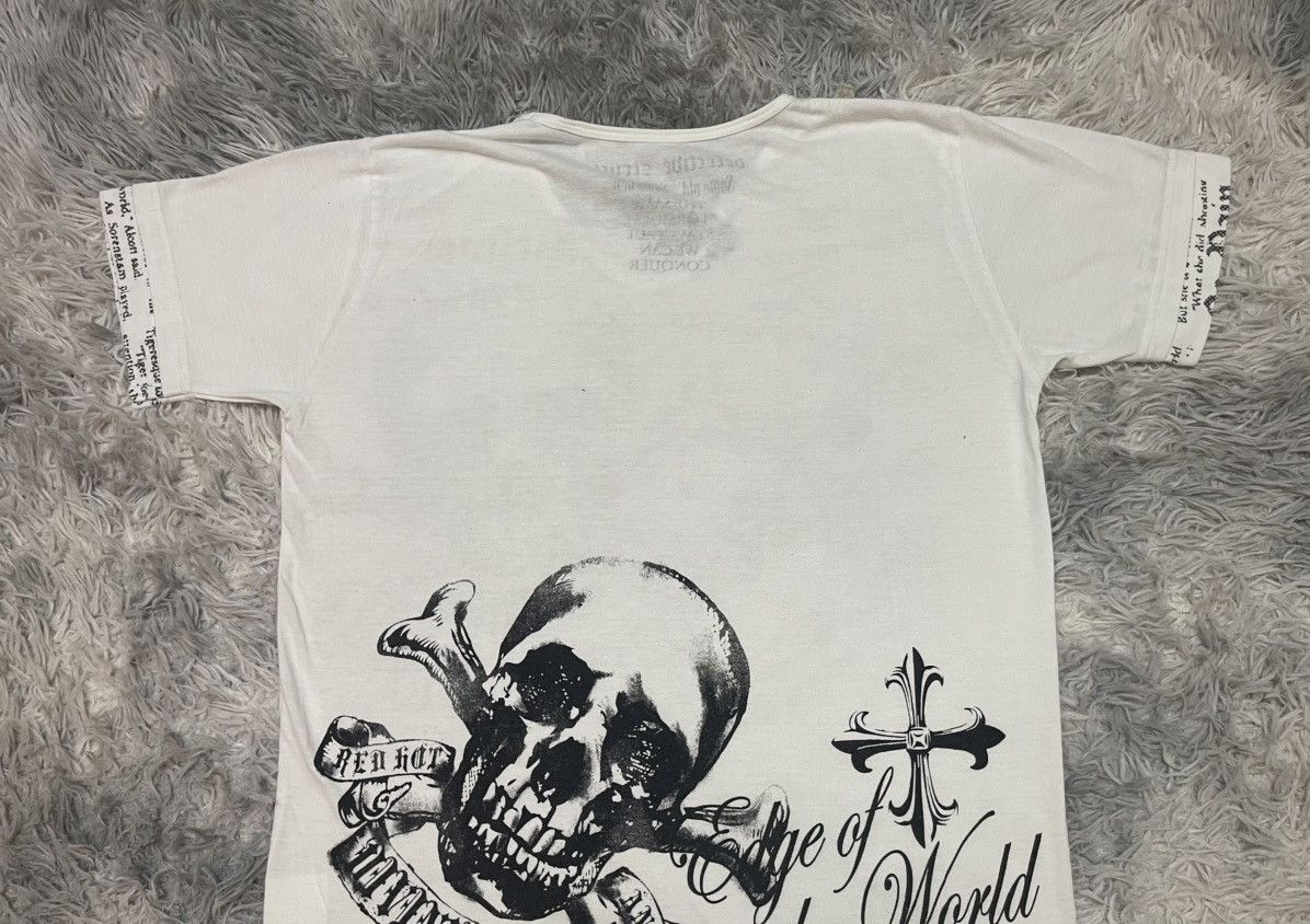 Affliction 2000s DETECTIBE STRUCT SKULL SHIRT RARE DESIGN Size US M / EU 48-50 / 2 - 13 Thumbnail