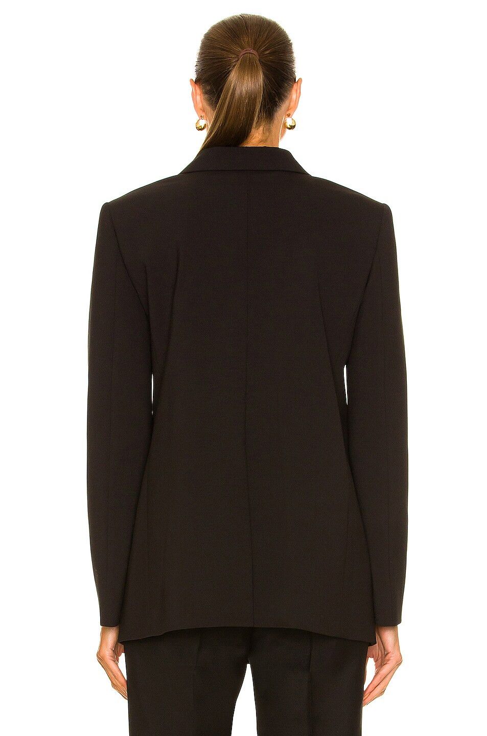 Givenchy o1w1db10325 U Lock Jacket With Pleats in Black Size S / US 4 / IT 40 - 6 Thumbnail