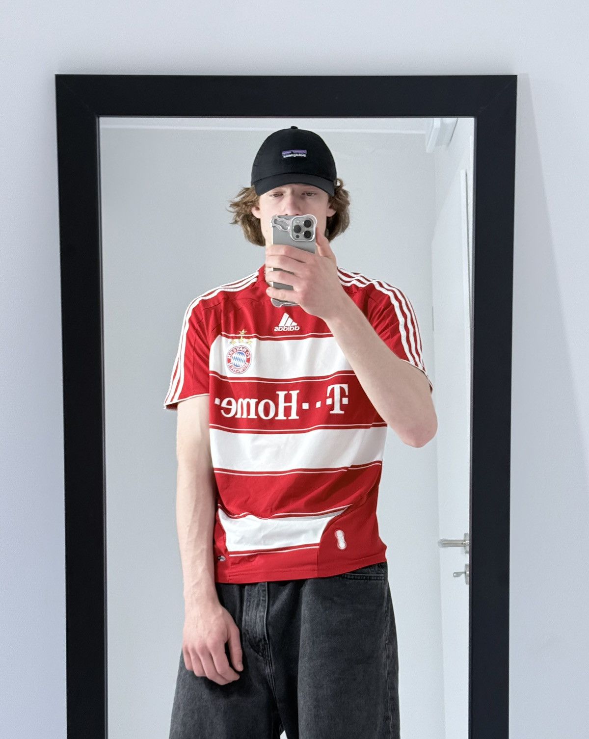 Adidas Vintage Adidas Y2K streetwear track sportswear t-shirt Size US L / EU 52-54 / 3 - 4 Thumbnail