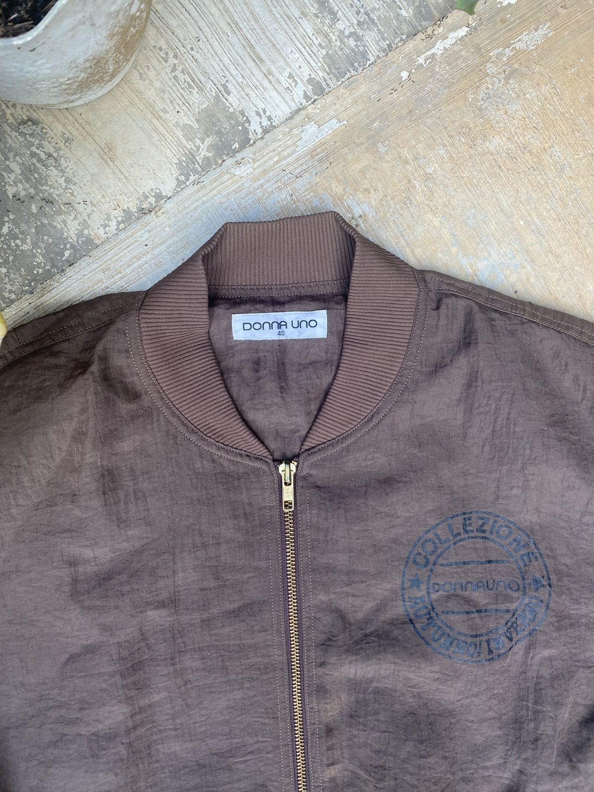 Japanese Brand Donna Uno I Soul Amici Spellout Light Jacket Size US M / EU 48-50 / 2 - 4 Thumbnail