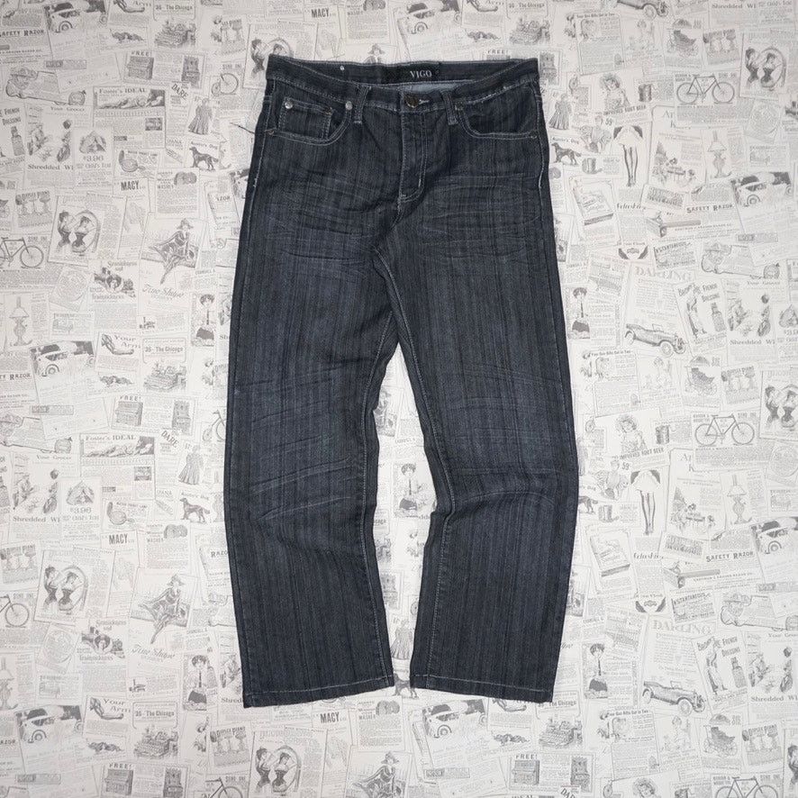 Vintage 32 - Vintage Y2K Vigo brand grunge faded 2000s denim pants Size US 32 / EU 48 - 2 Thumbnail
