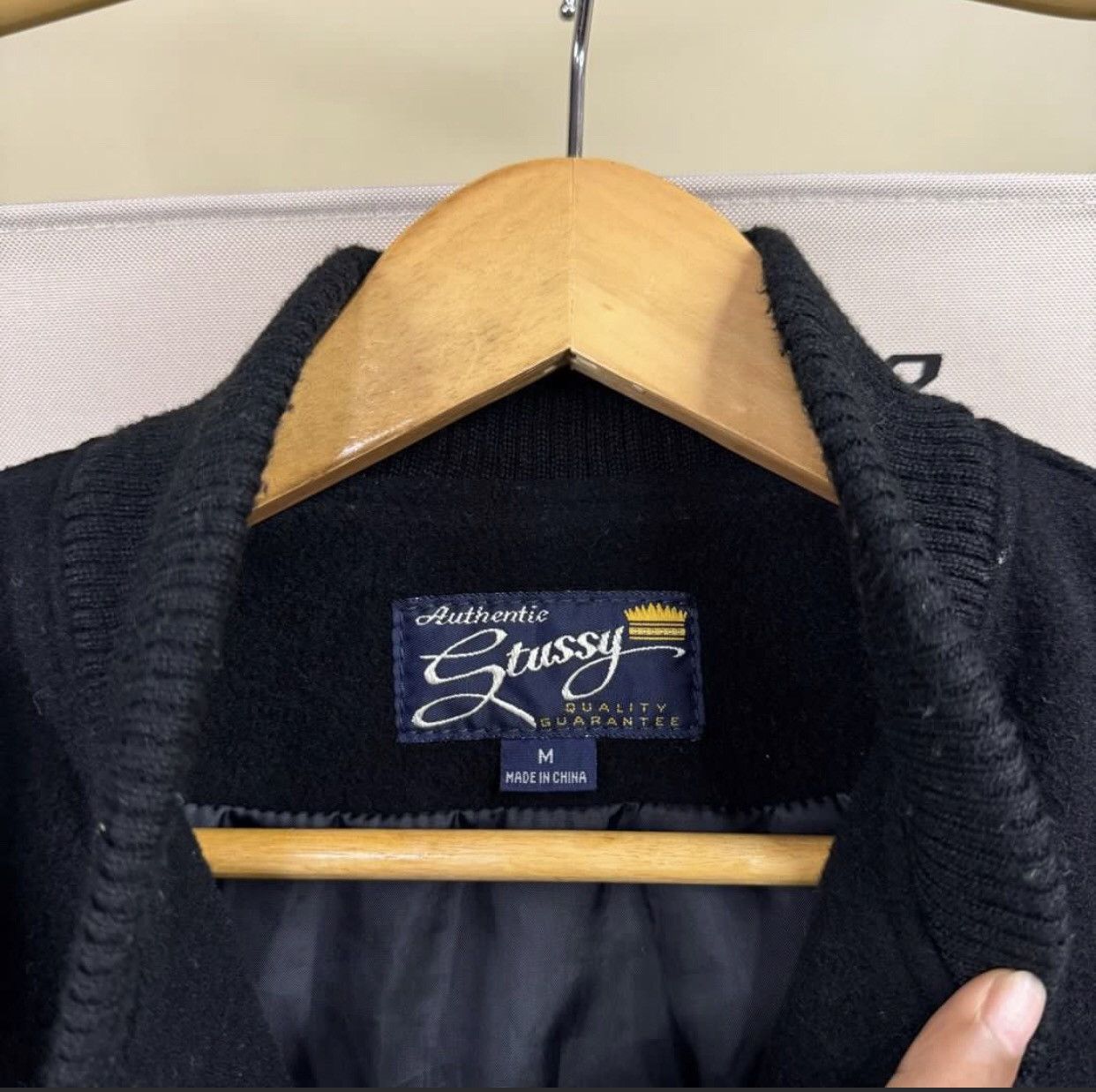 Stussy Stussy Irie Roots Wool Leather Varsity Jacket Size US M / EU 48-50 / 2 - 7 Thumbnail
