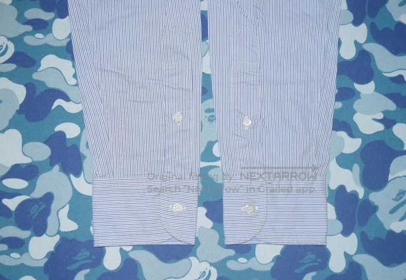 Junya Watanabe Junya Watanabe MAN CDG Blue Stripe Shirt. Size US M / EU 48-50 / 2 - 5 Thumbnail