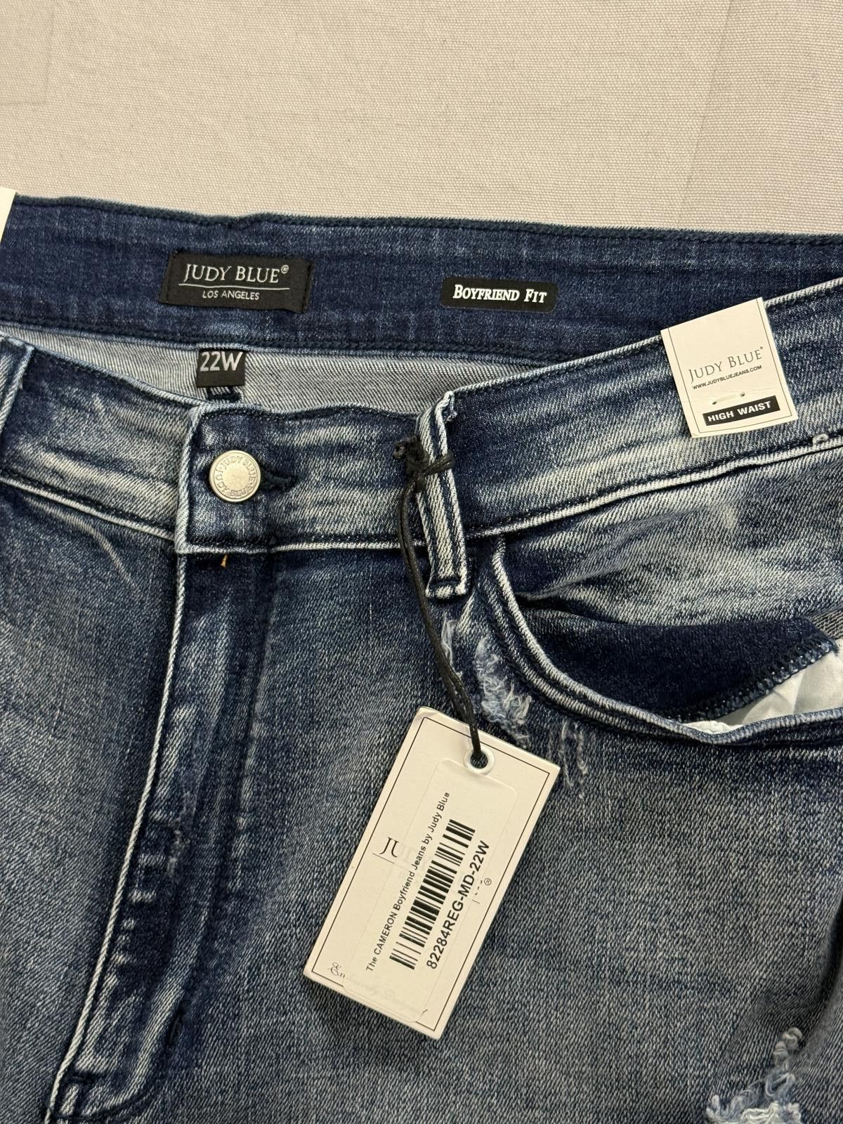 Other Judy Blue Jeans Cameron Boyfriend Jeans NWT Plus Size 22W Size 42" / US 20 - 5 Thumbnail