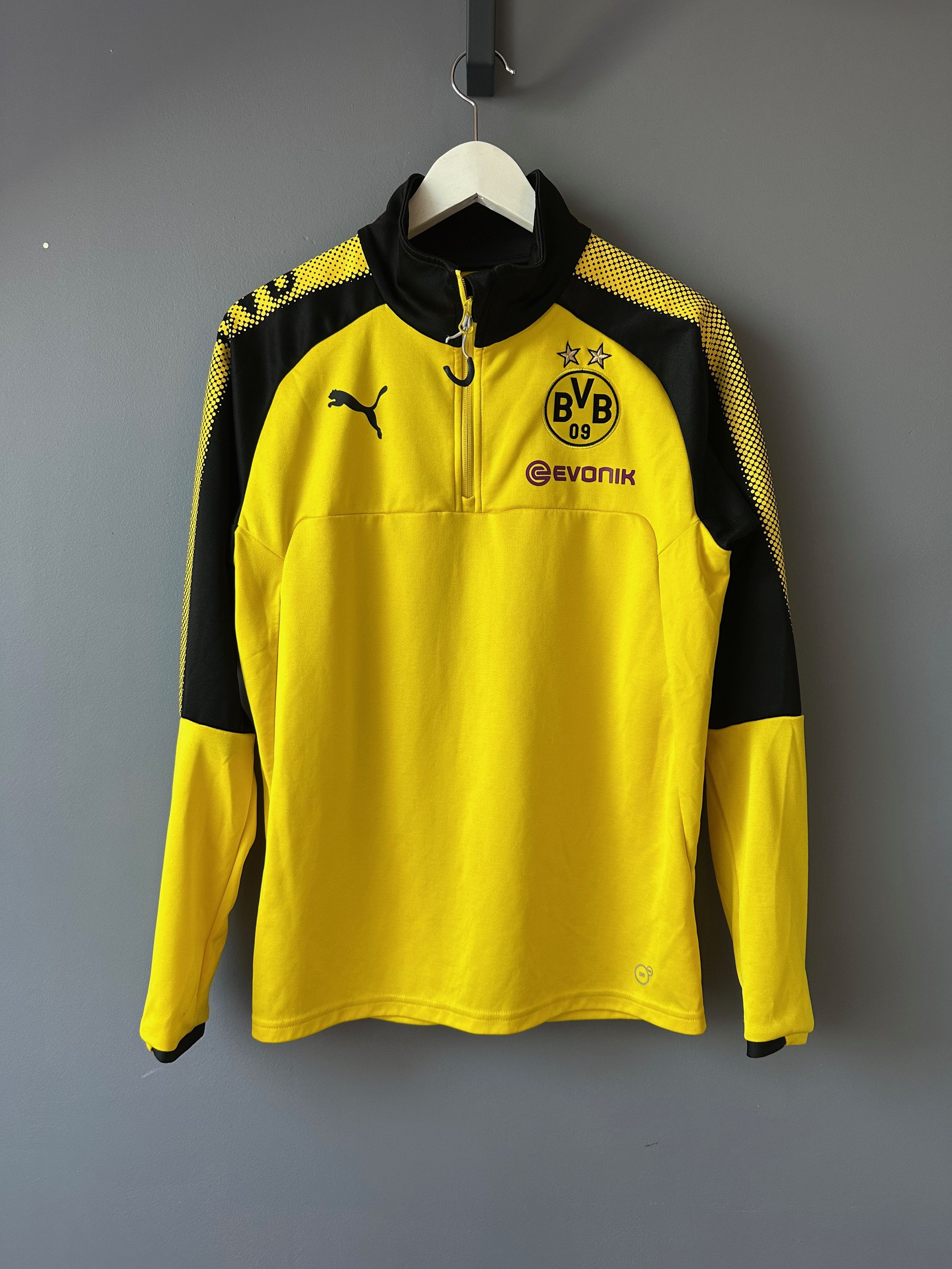 Puma 2017-18 Borussia Dortmund Puma 1/4 Zip Training Top Size US S / EU 44-46 / 1 - 2 Thumbnail