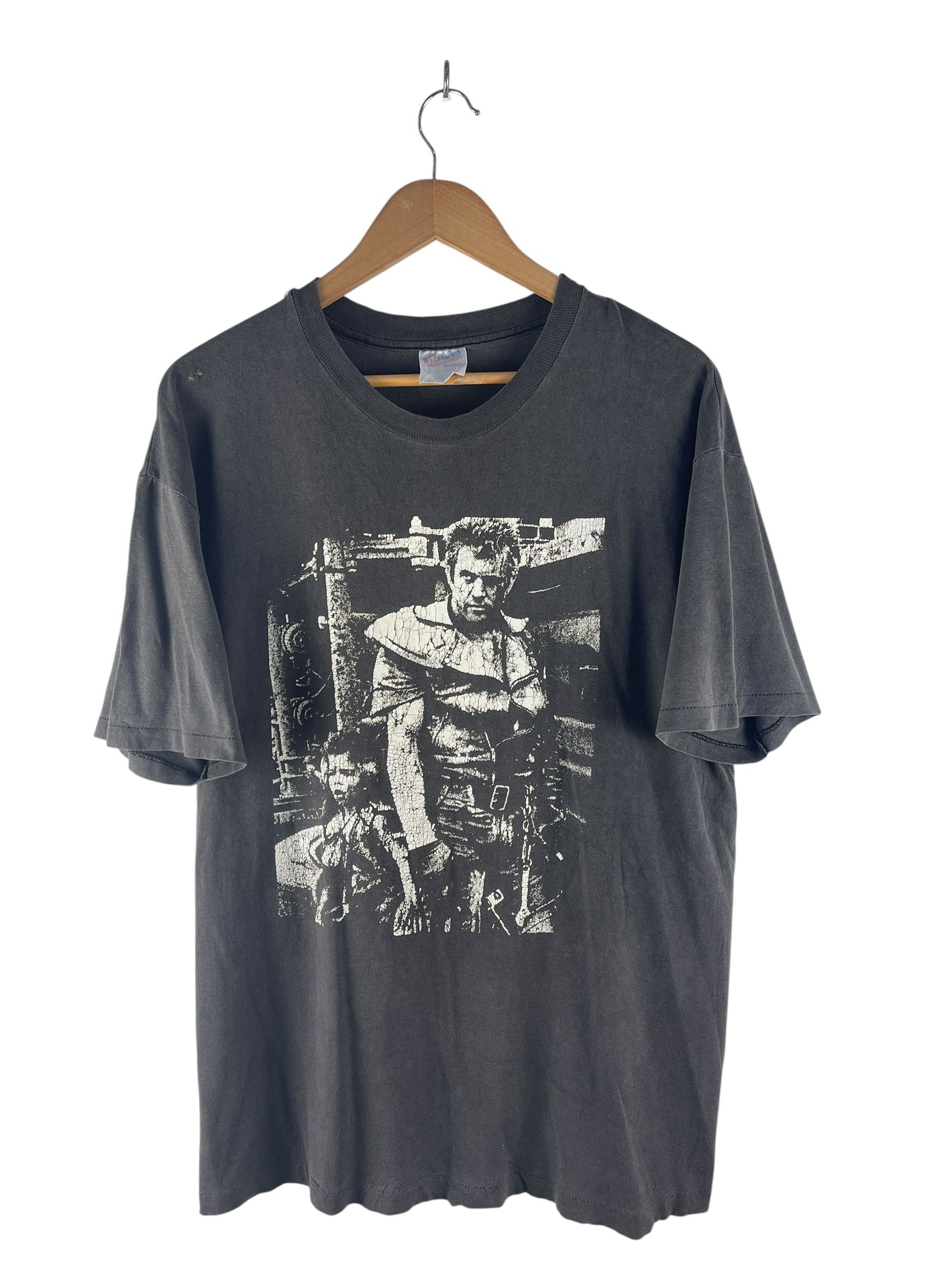 Vintage Vintage 90s Mad Max Inspired Graphic T-Shirt Size US L / EU 52-54 / 3 - 2 Thumbnail