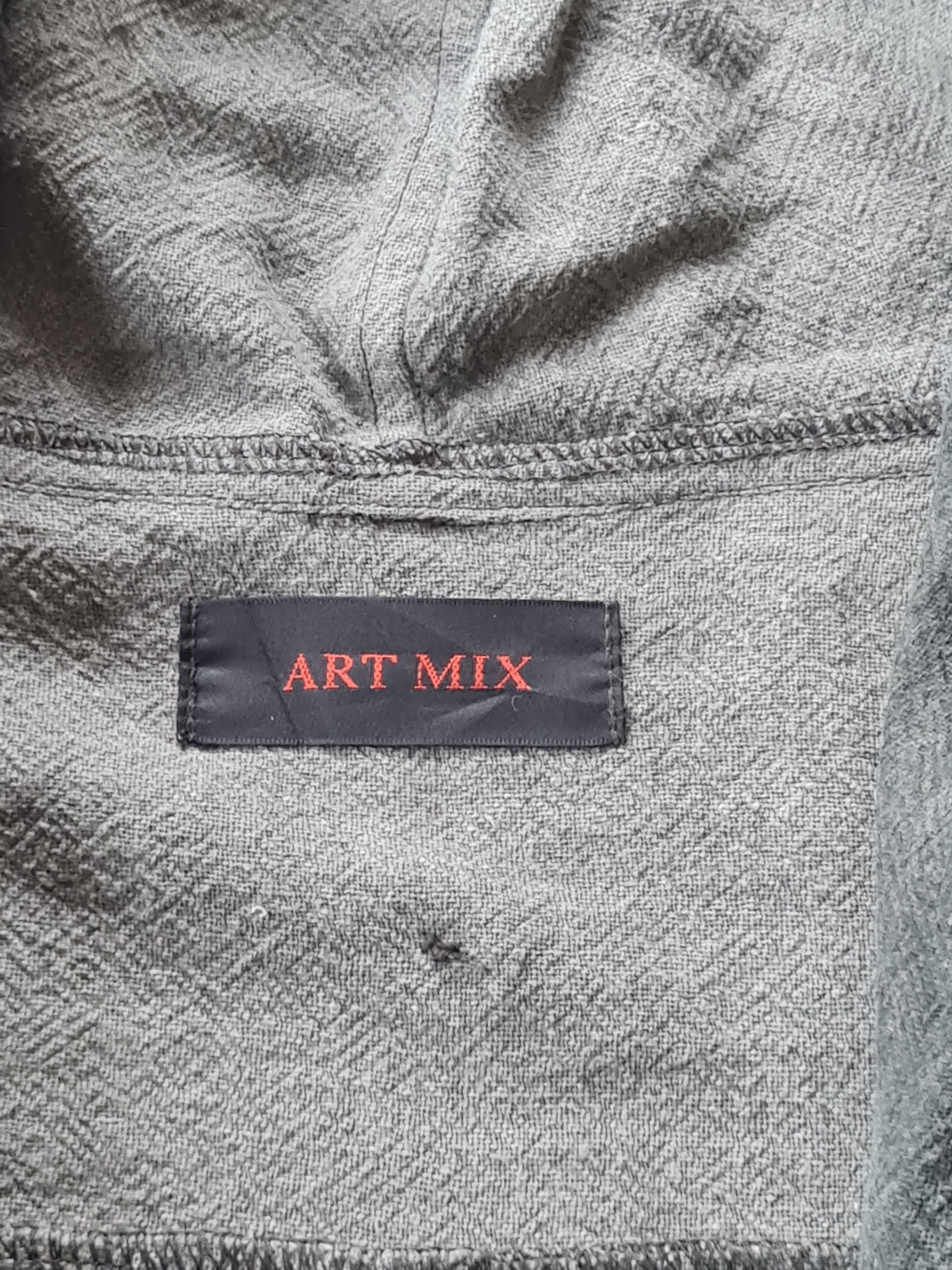 Japanese Brand Vtg Moyuru Asymmetric Jacket Japan Brand Issey Miyake Style Size US L / EU 52-54 / 3 - 9 Thumbnail