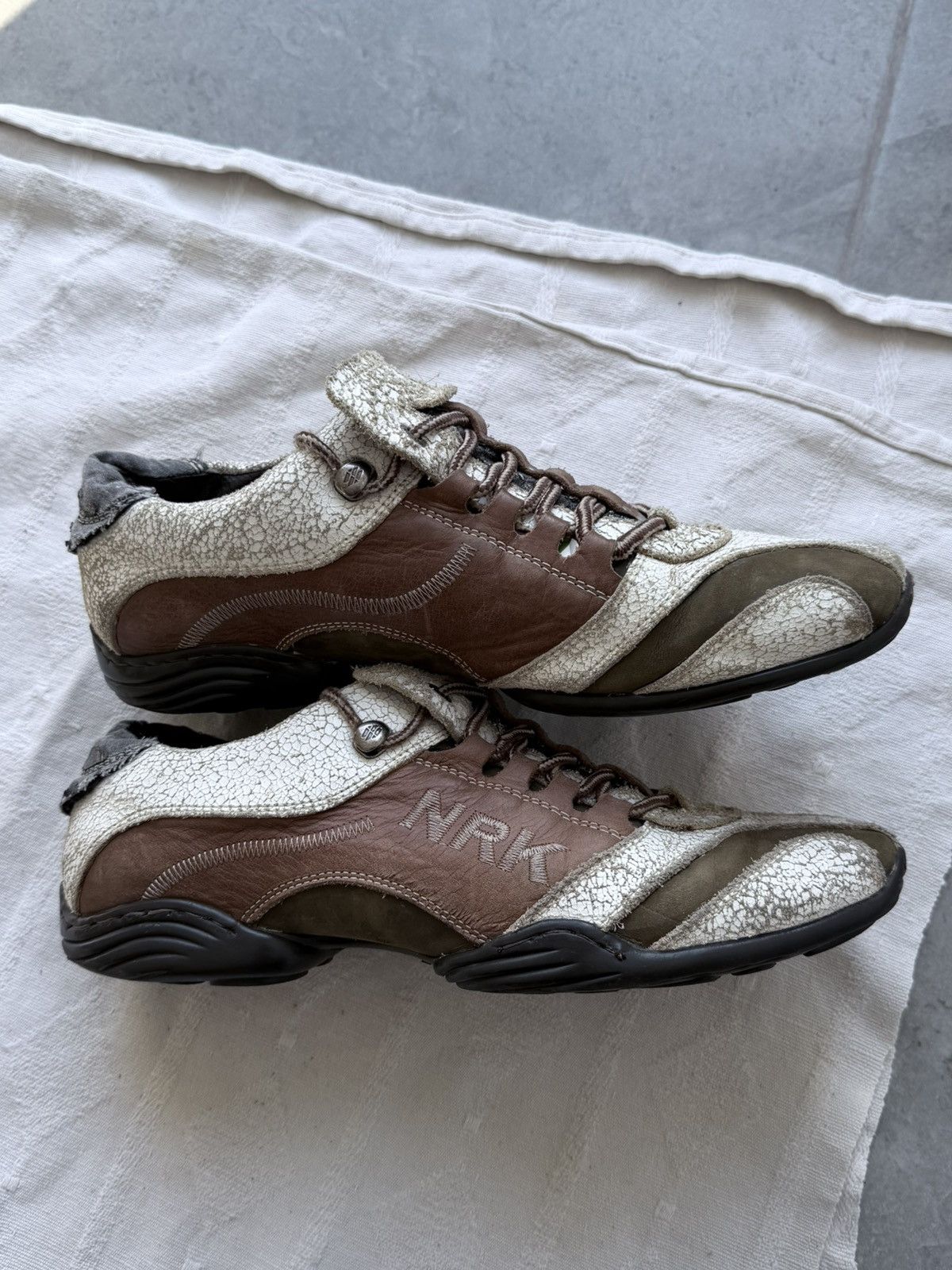 New Rock Vintage New Rock Leather Sneakers Size US 9 / EU 42 - 3 Thumbnail