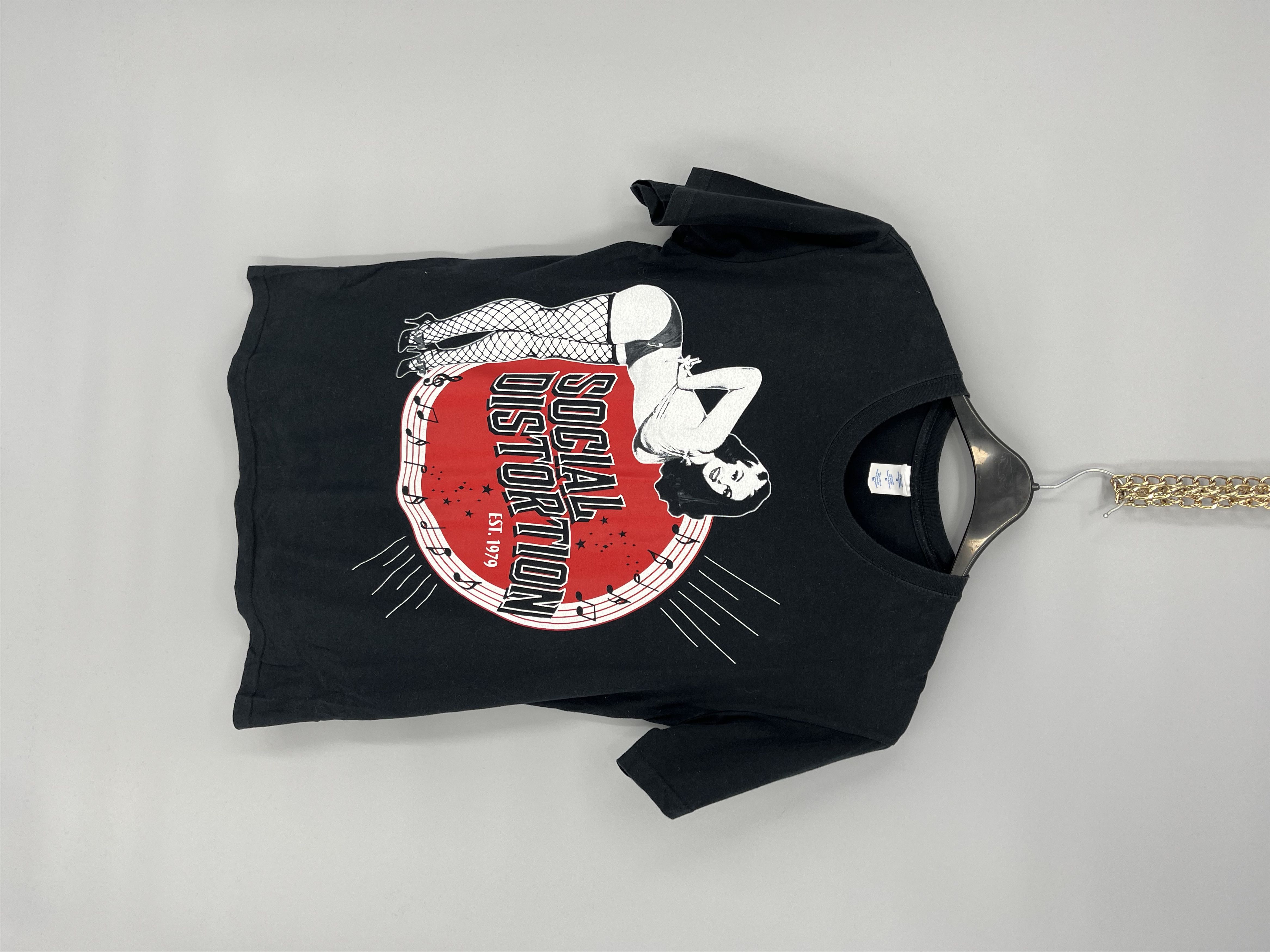 Band Tees × Vintage Vintage Social Distortion Punk Band Sexy t-shirt Y2K Size US M / EU 48-50 / 2 - 2 Thumbnail