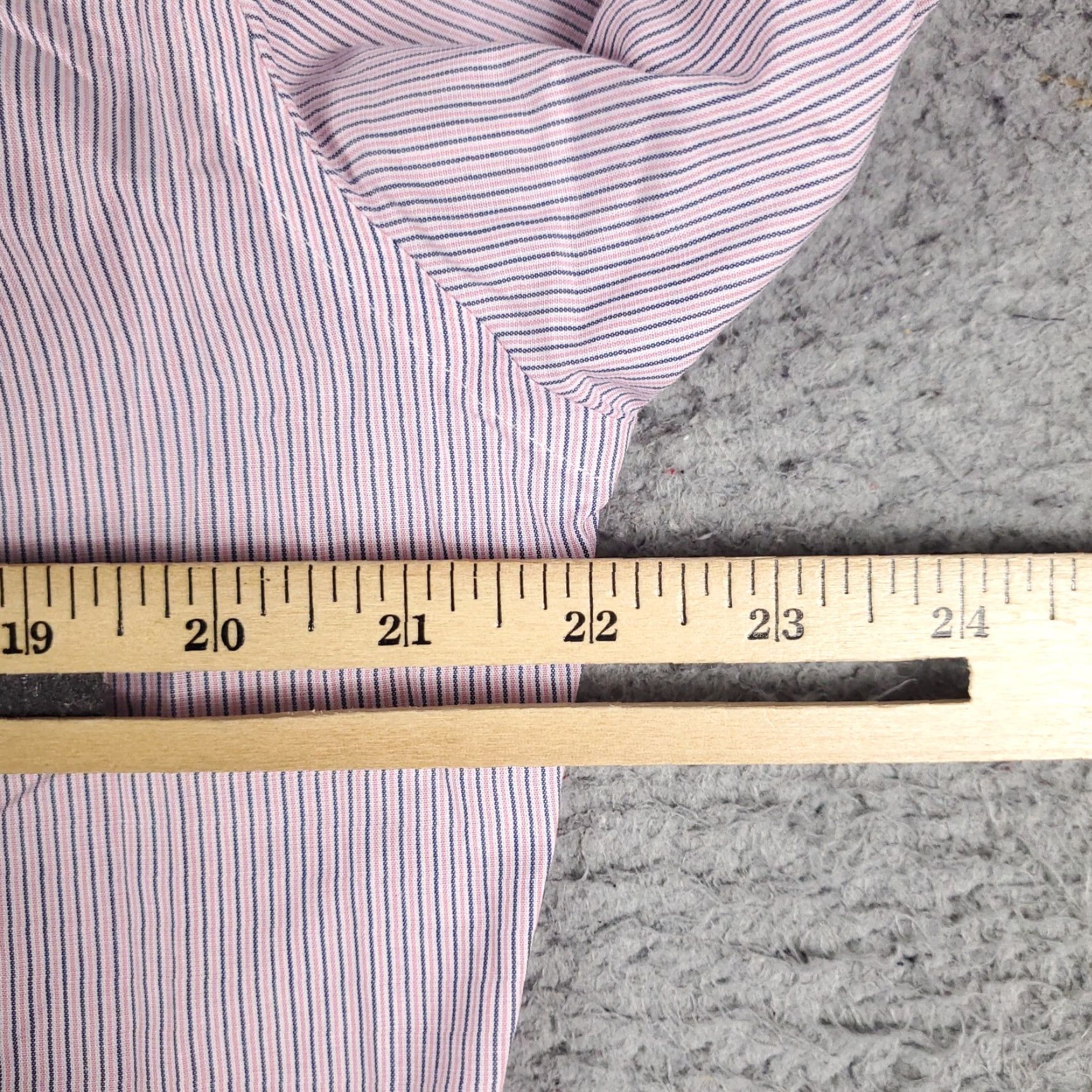 Ralph Lauren VINTAGE Ralph Lauren Shirt Mens Medium Pink Striped Button Up Long Sleeve Casual Formal Business Size US M / EU 48-50 / 2 - 5 Thumbnail