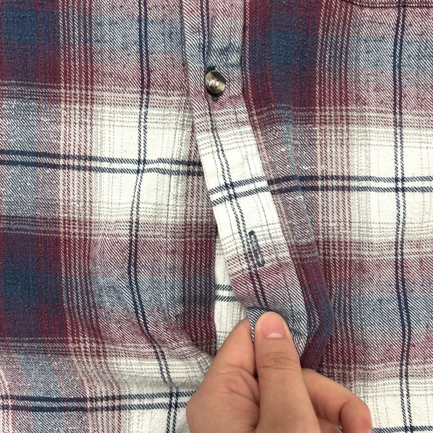 Vintage Vintage Appalachian Trail Shirt Mens L Plaid Flannel Long Sleeve Button Up Size US L / EU 52-54 / 3 - 3 Thumbnail