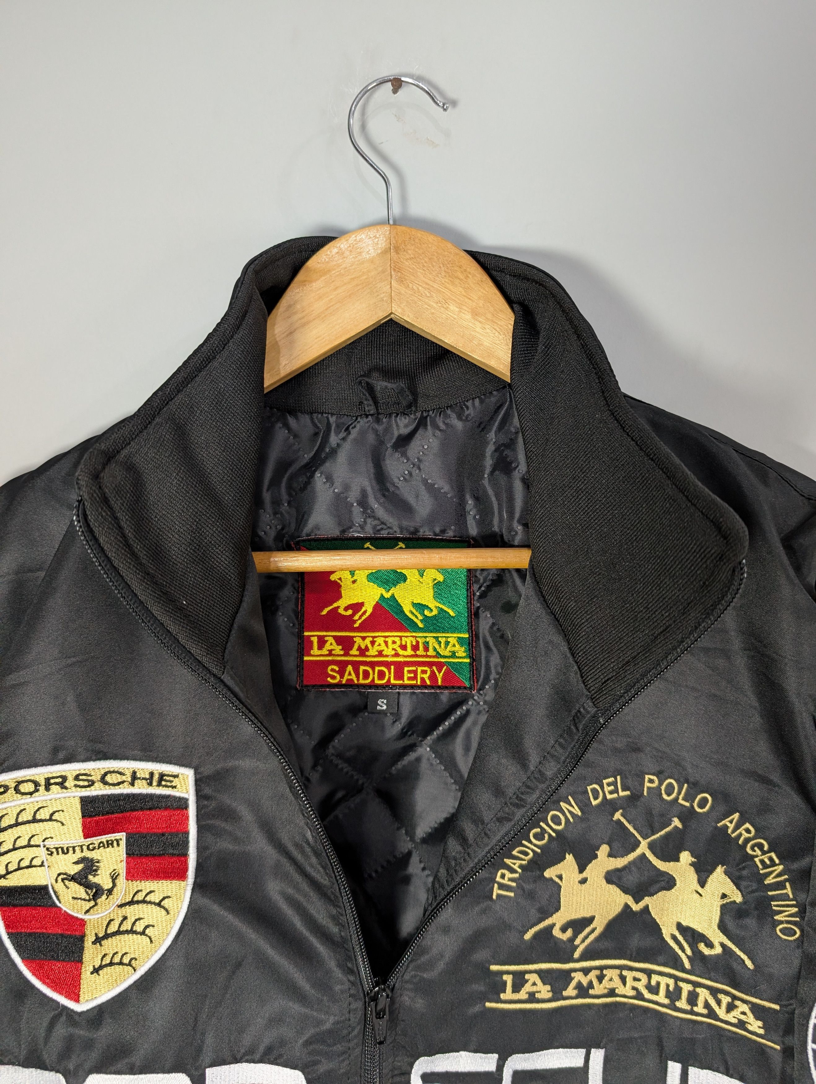 Vintage 🔥PORSCHE🔥F1 RACING JACKET 90's RETRO STREETWEAR Size S / US 4 / IT 40 - 6 Thumbnail