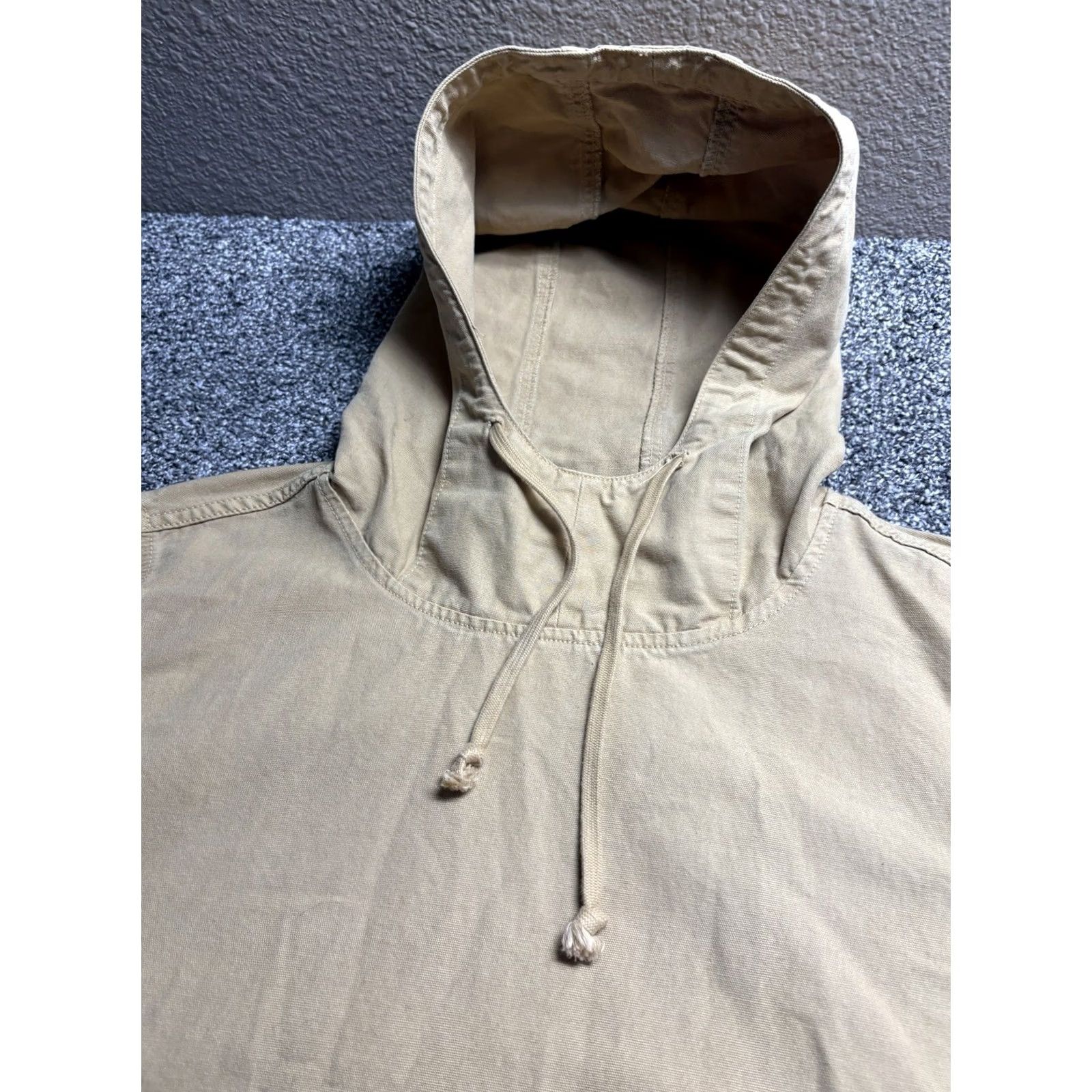 Service Works Service works Jacket Mens S Brown Chore Coat Chef Canvas Hooded Style Art Work Size US S / EU 44-46 / 1 - 4 Thumbnail