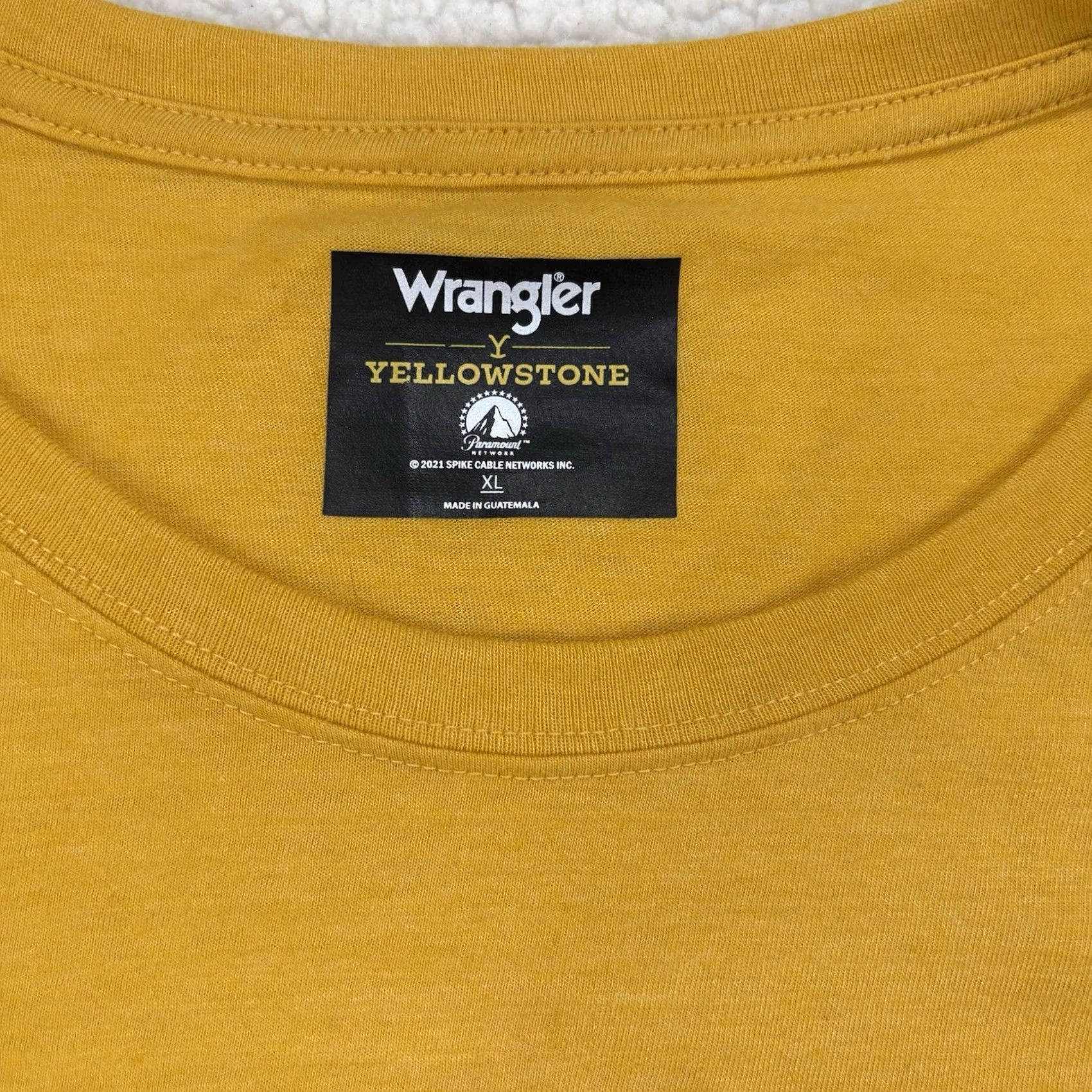 Wrangler VINTAGE Wrangler Yellowstone T-Shirt Wool? Size XL / US 12-14 / IT 48-50 - 2 Thumbnail