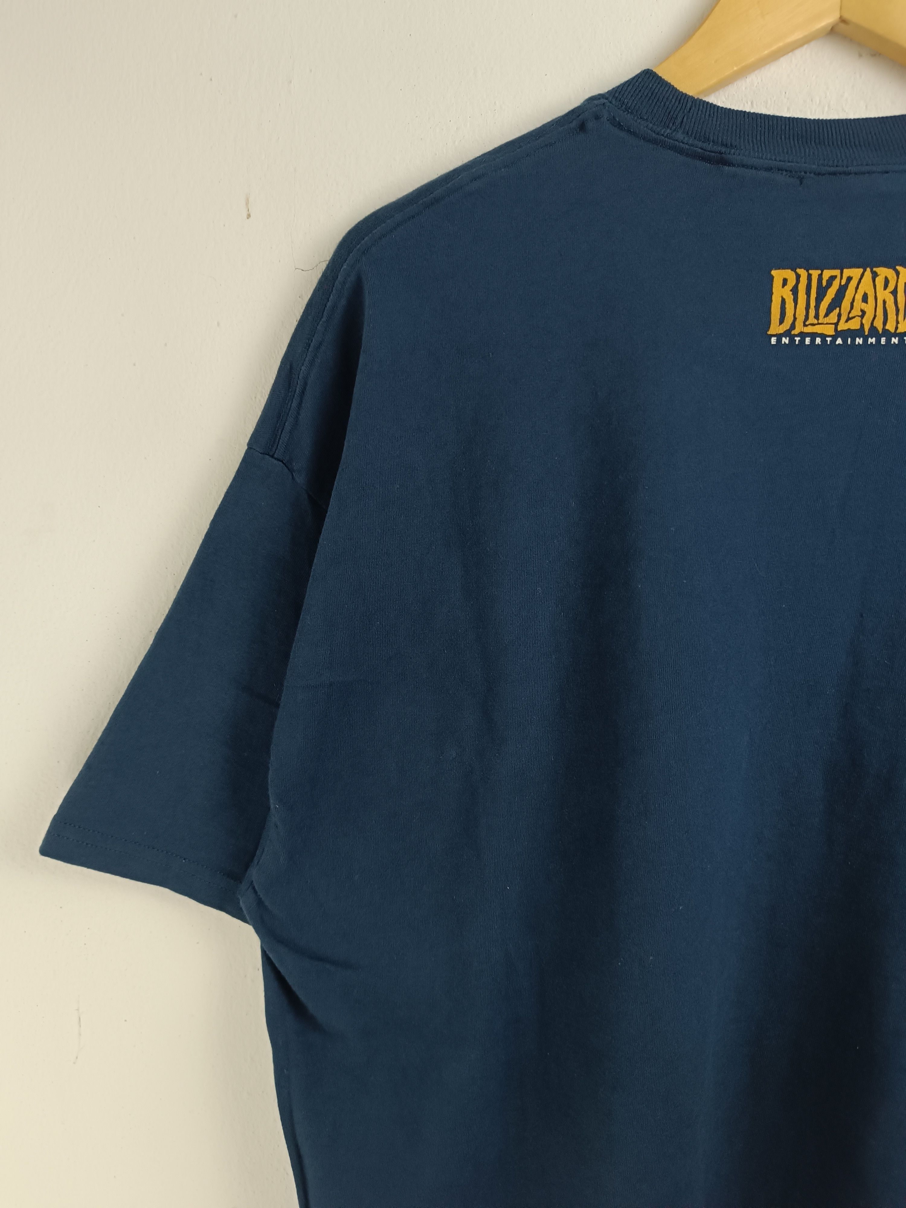 Microsoft VINTAGE 2000s WORLD OF WARCRAFT HUMANOID TEE dota moba lol Size US XL / EU 56 / 4 - 11 Thumbnail