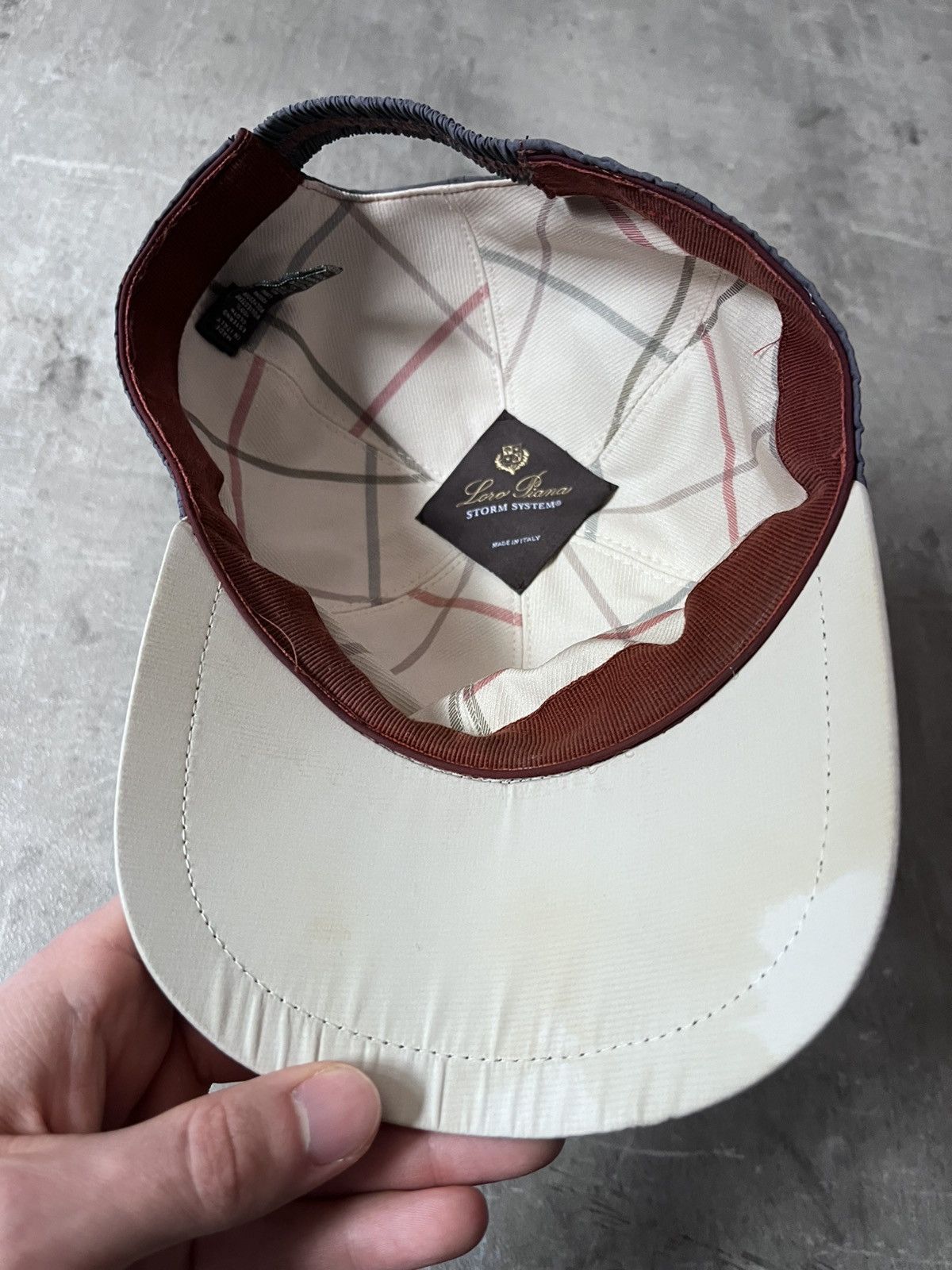 Loro Piana Loro Piana storm system nylon grey cap Size ONE SIZE - 9 Thumbnail