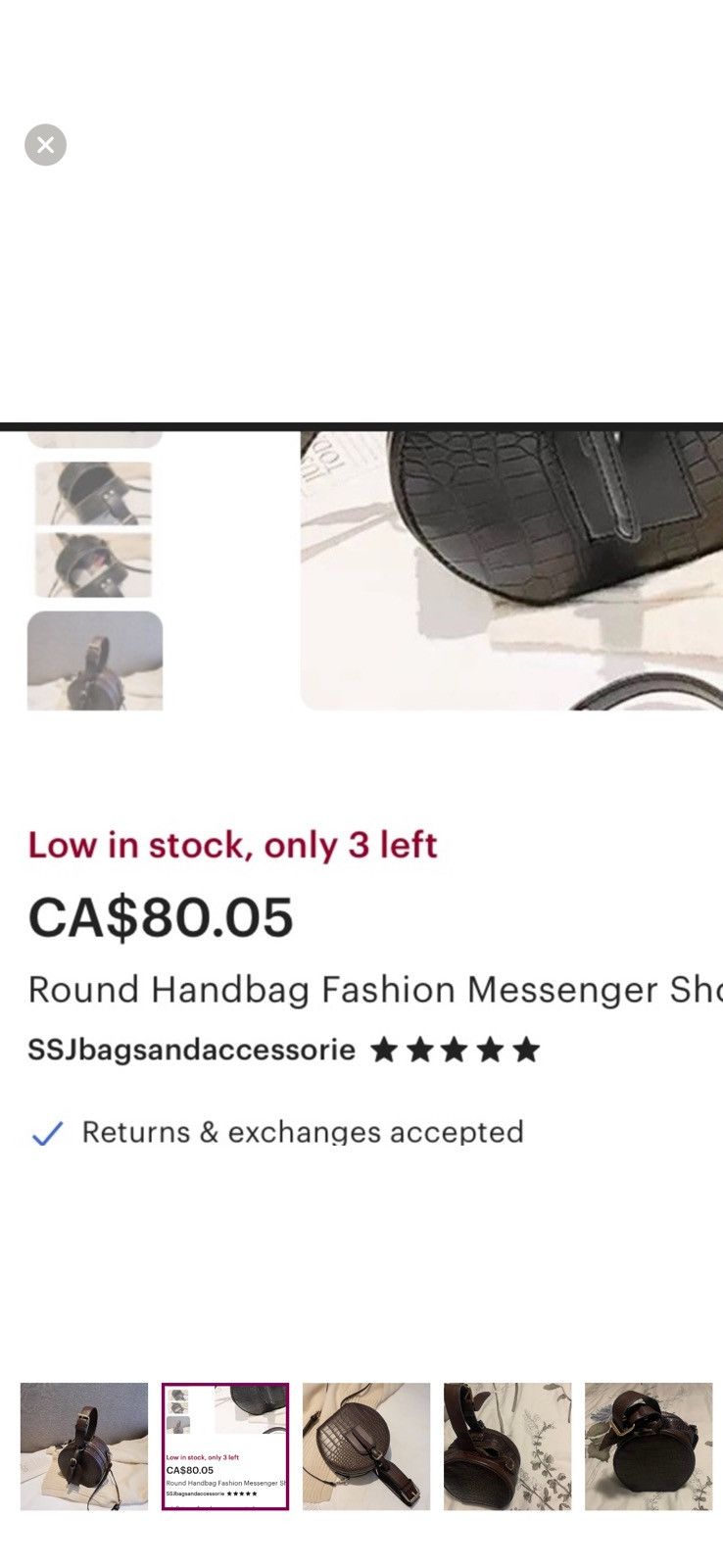 Other Leather Purse Size ONE SIZE - 3 Thumbnail