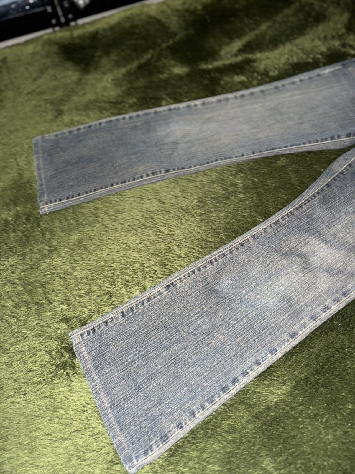 Wrangler [28] Wrangler Japan Vintage-Washed Bootcut Denim Pants Size US 28 / EU 44 - 7 Thumbnail