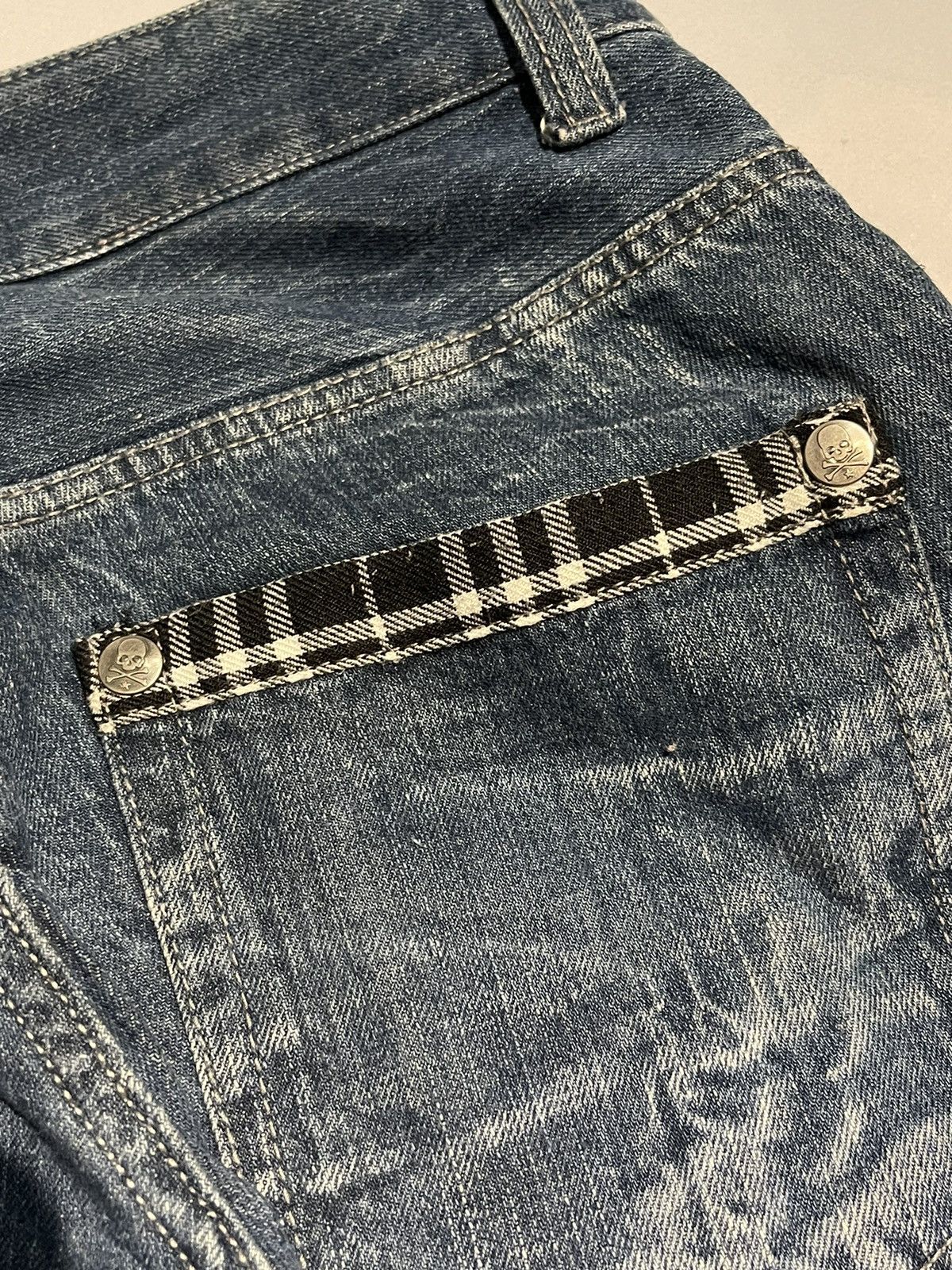 Japanese Brand × Vintage Japanese Brand Wild Life Distressed Denim Pant Size US 32 / EU 48 - 11 Thumbnail