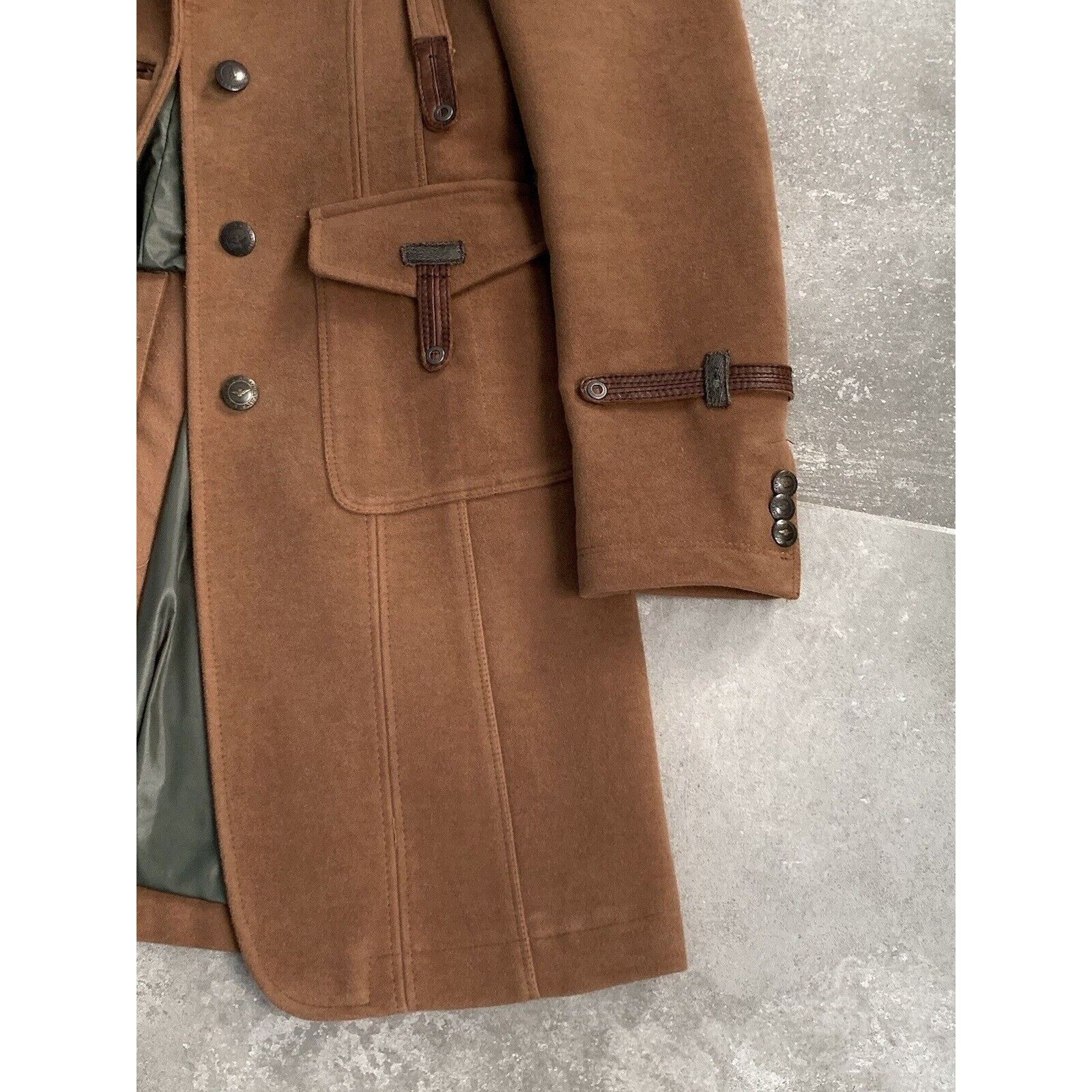 Aeronautica Militare Womens AERONAUTICA MILITARE Trench Coat Jacket EU 36 IT 40 S Size S / US 4 / IT 40 - 16 Thumbnail