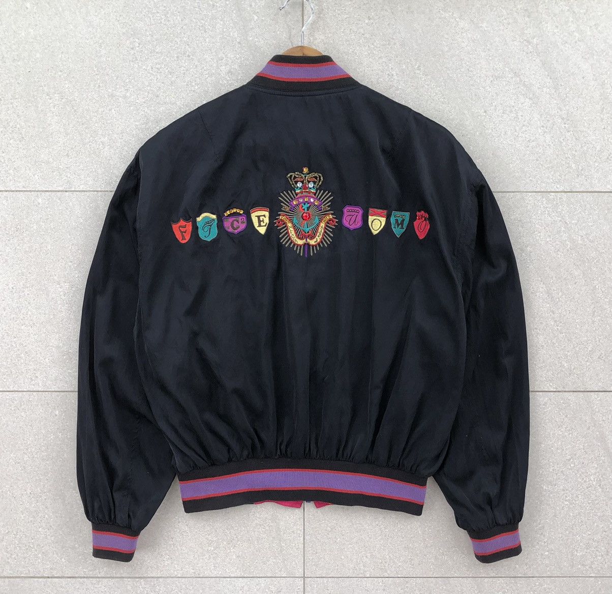 Yoshiyuki Konishi Vintage 90S YOSHIYUKI KONISHI SPORT Japan Bomber Jacket Size US M / EU 48-50 / 2 - 1 Thumbnail