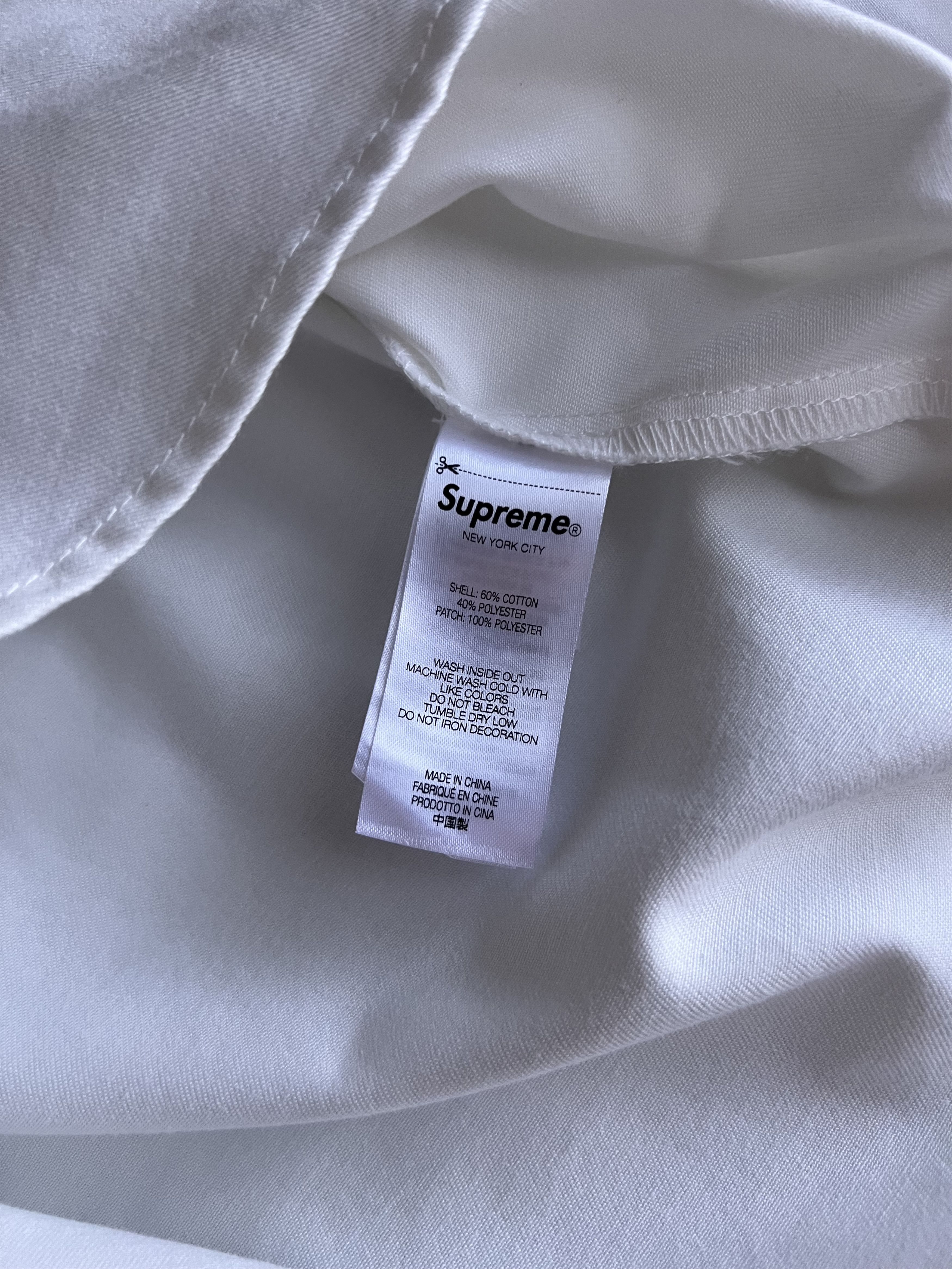 Supreme Supreme American Psycho Button Down Work Shirt in White Size US M / EU 48-50 / 2 - 7 Thumbnail