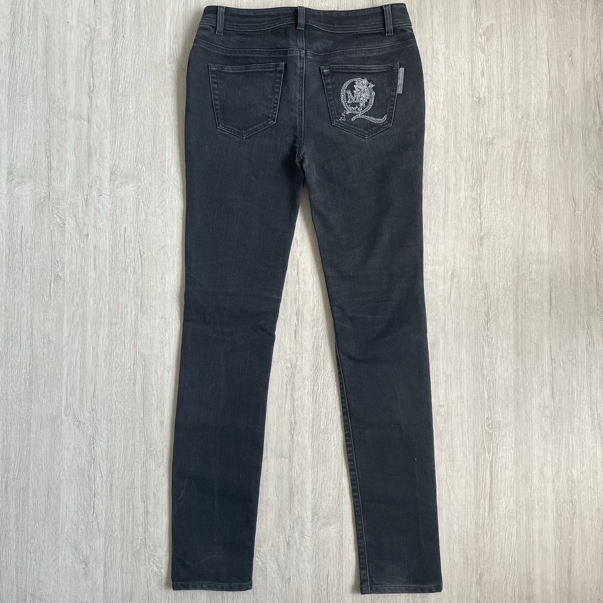 Alexander McQueen × Vintage Alexander McQueen Big Logo Jeans Size US 30 / EU 46 - 1 Thumbnail