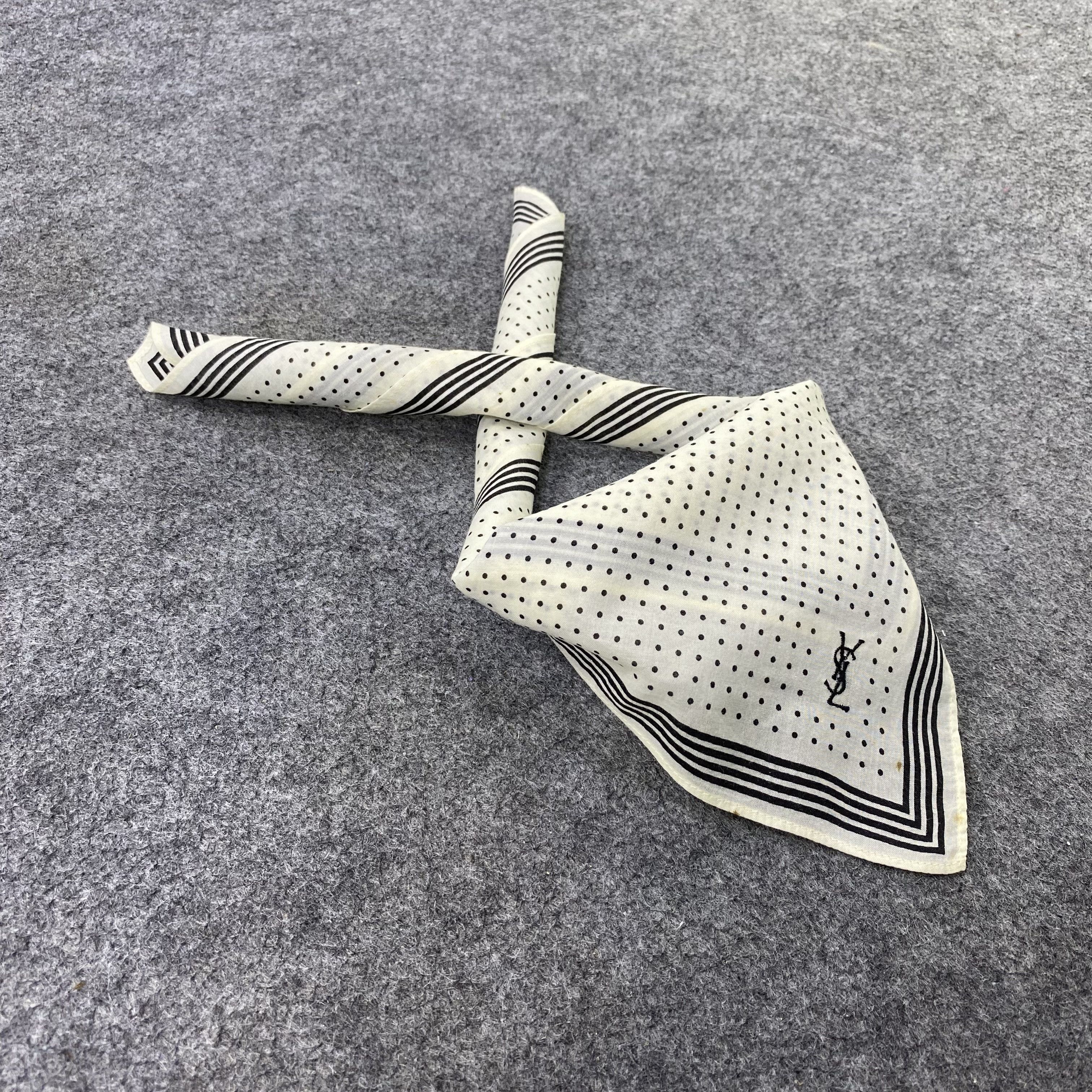 Yves Saint Laurent YSL Handkerchief Neckerchief Bandana-B2046 Size ONE SIZE - 1 Thumbnail