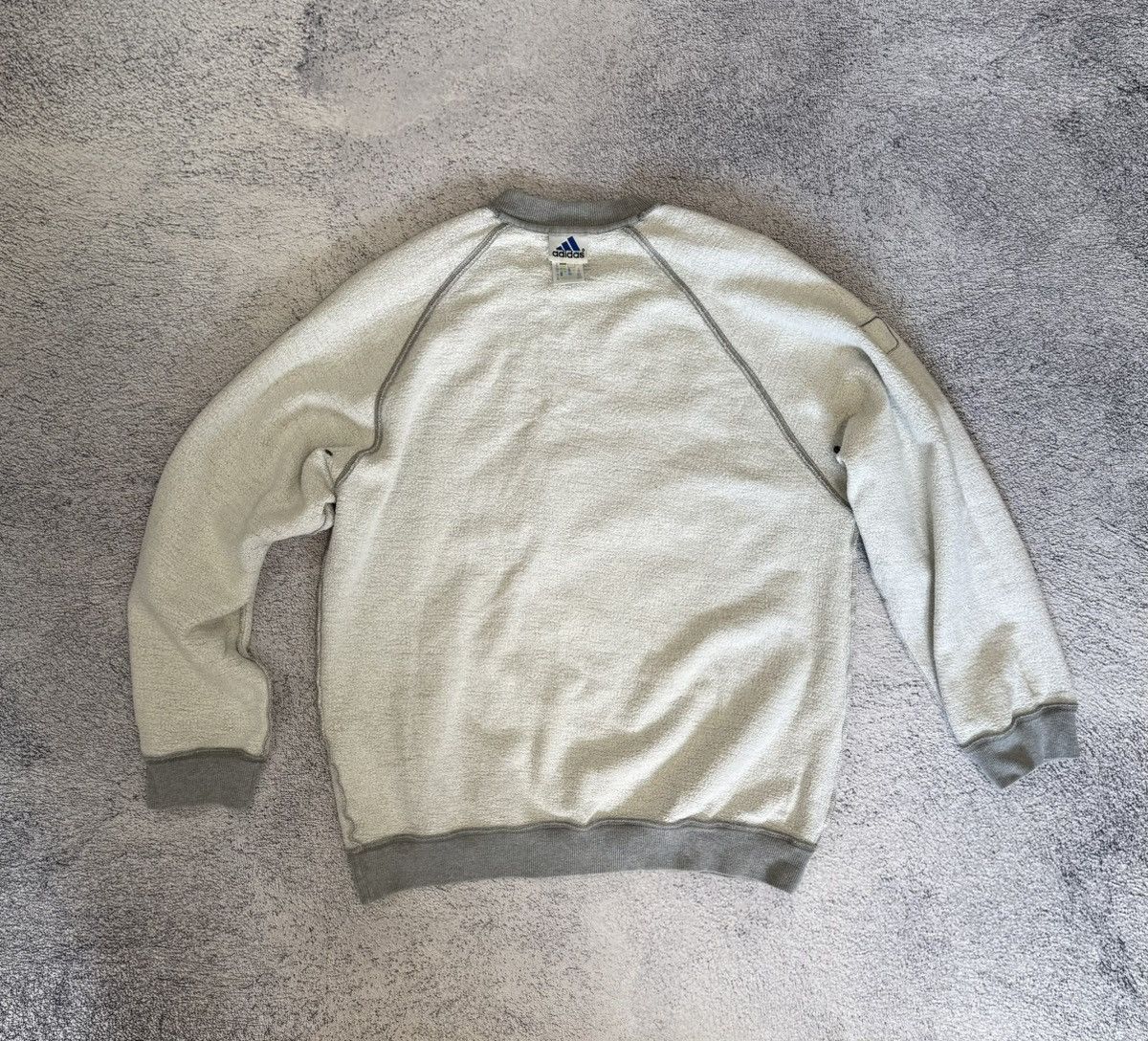 Adidas Vintage Adidas Yankees Sweatshirt MLB Spellout Logo Mens L Size US L / EU 52-54 / 3 - 15 Thumbnail
