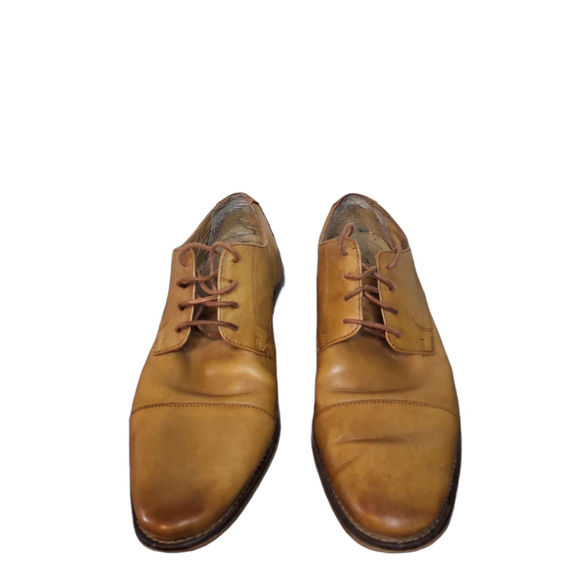 Florsheim Florsheim Oxford Dress Shoes Men Sz 10.5 Brown Leather Cogna Size US 10.5 / EU 43-44 - 3 Thumbnail