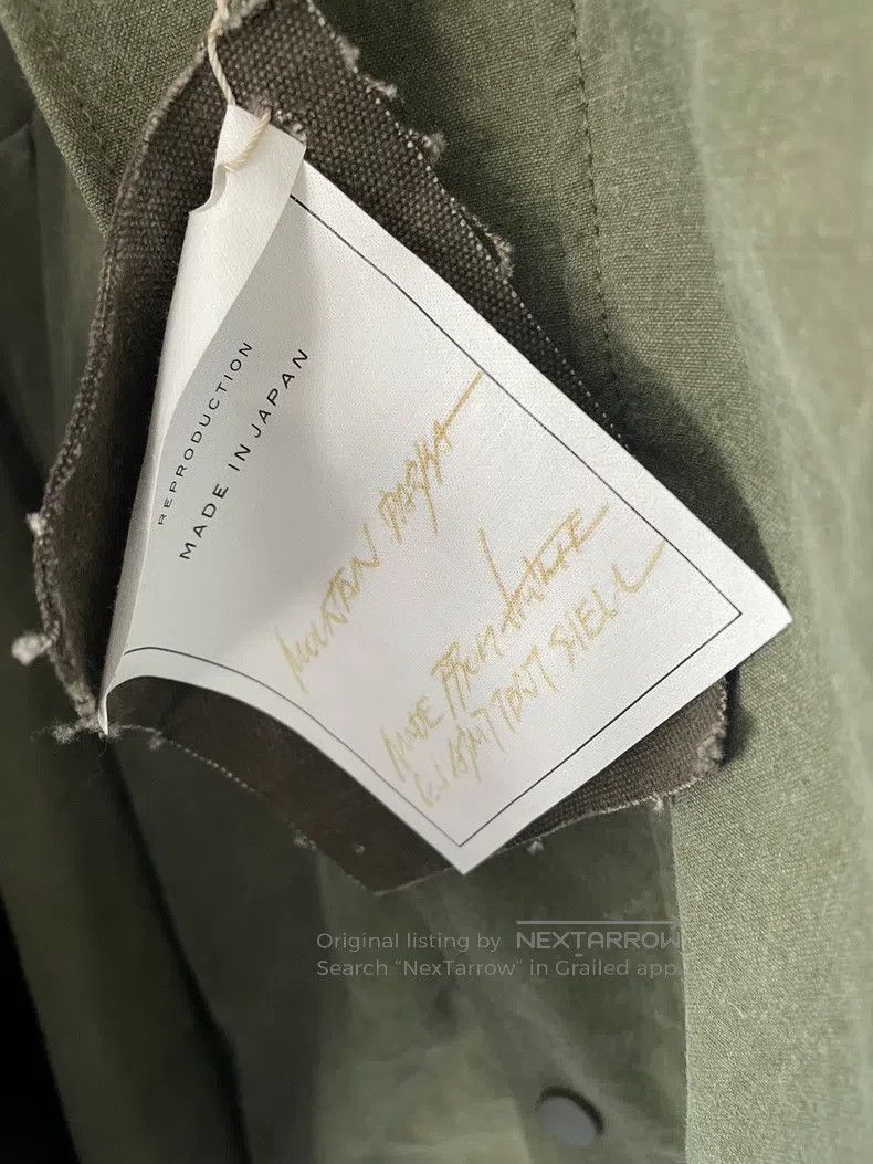 READYMADE Ready Made First Generation Vintage Military Fabric Jacket Size US M / EU 48-50 / 2 - 3 Thumbnail