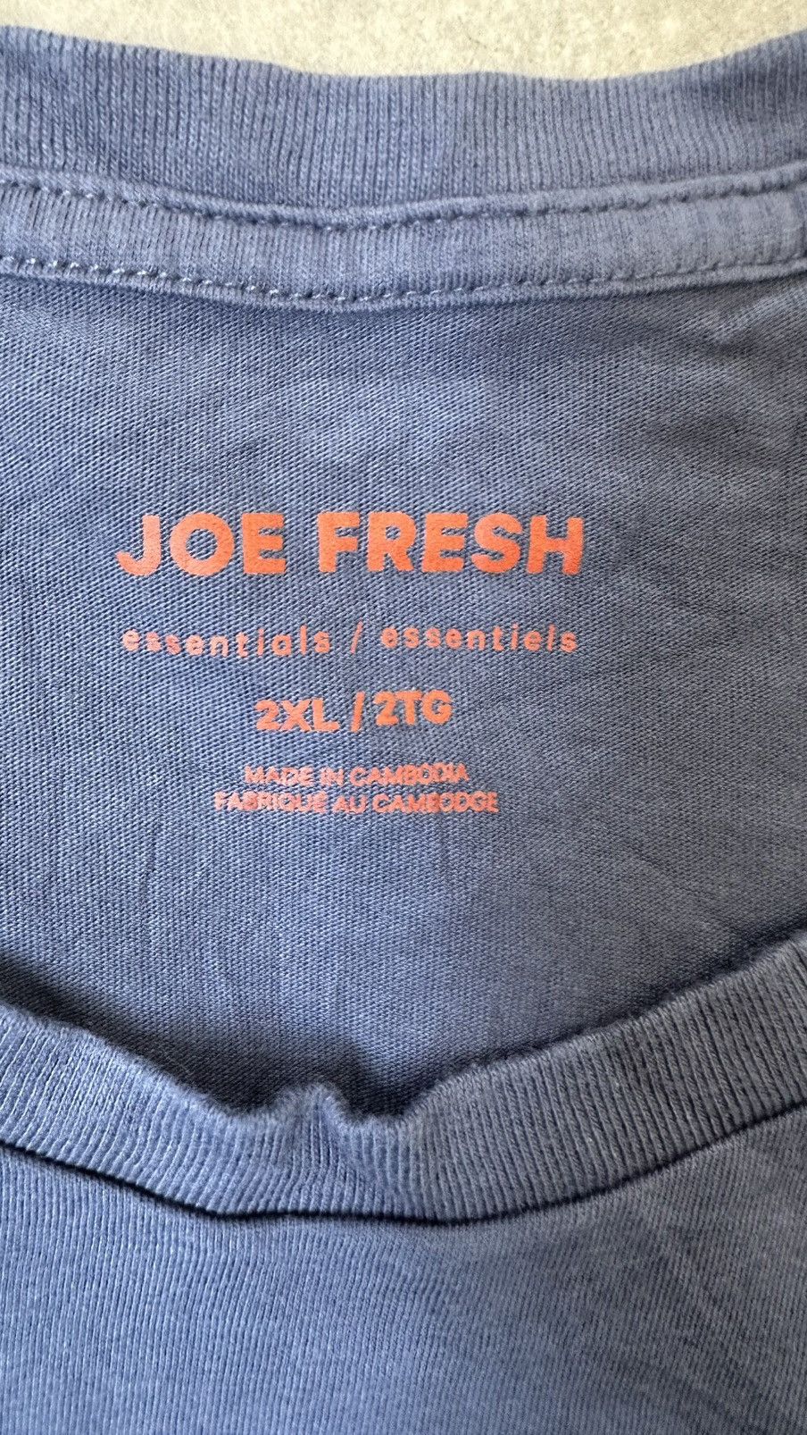 Joe Freshgoods JOE FRESH PLAIN TEE Size US XXL / EU 58 / 5 - 4 Thumbnail
