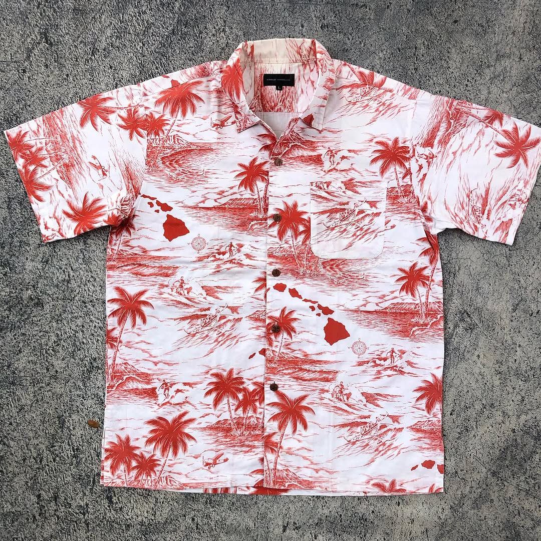 Japanese Brand × Kansai Yamamoto Kansai yamamoto hawaiian shirt Size US L / EU 52-54 / 3 - 1 Thumbnail