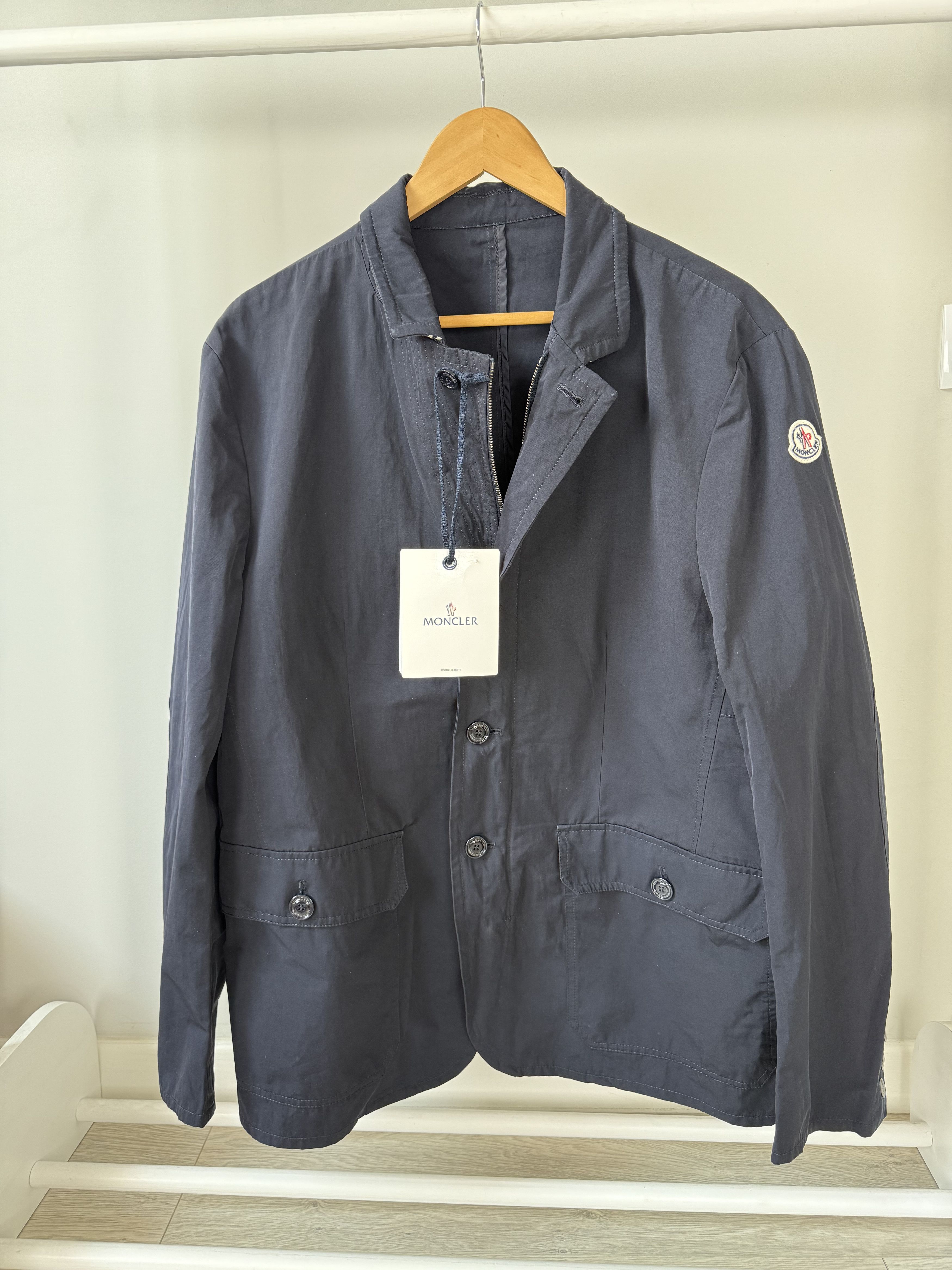 Moncler Moncler Light Blazer Jacket Size US XXL / EU 58 / 5 - 2 Thumbnail