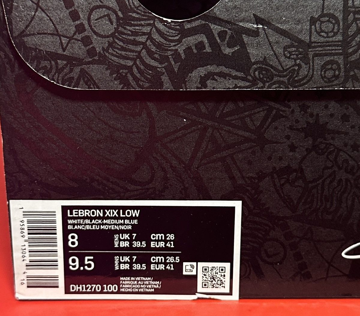 Nike Size 8 - Nike LeBron 19 Low Black Toe Size US 8 / EU 41 - 8 Thumbnail