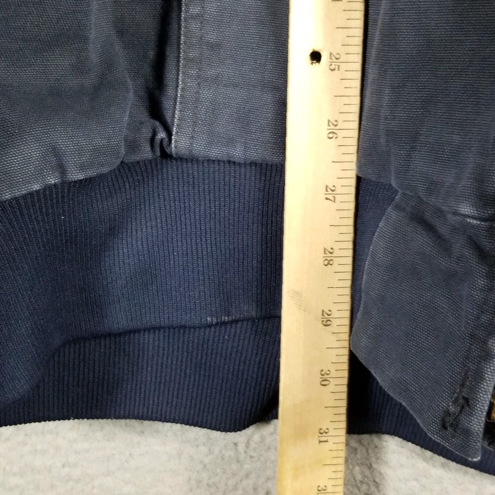 Carhartt Vintage Carhartt Hooded Jacket Men 3XL Blue Canvas Lined 90s Detroit Coat JQ283 Size US XXL / EU 58 / 5 - 6 Thumbnail
